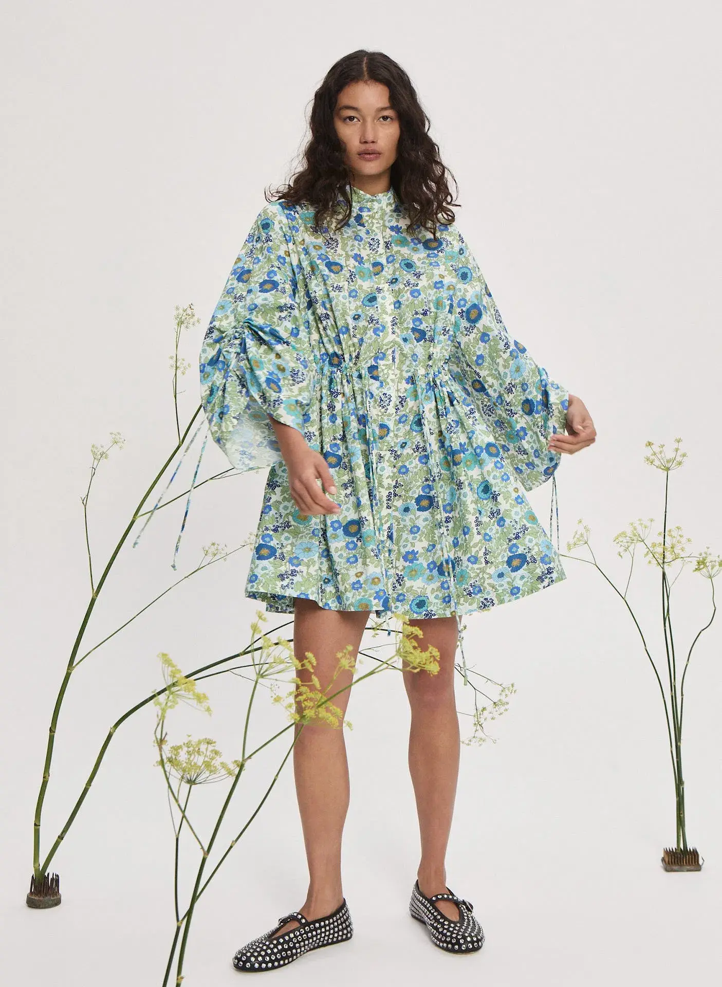 Alémais Pam Mini Dress Floral Size 16 - Image 1