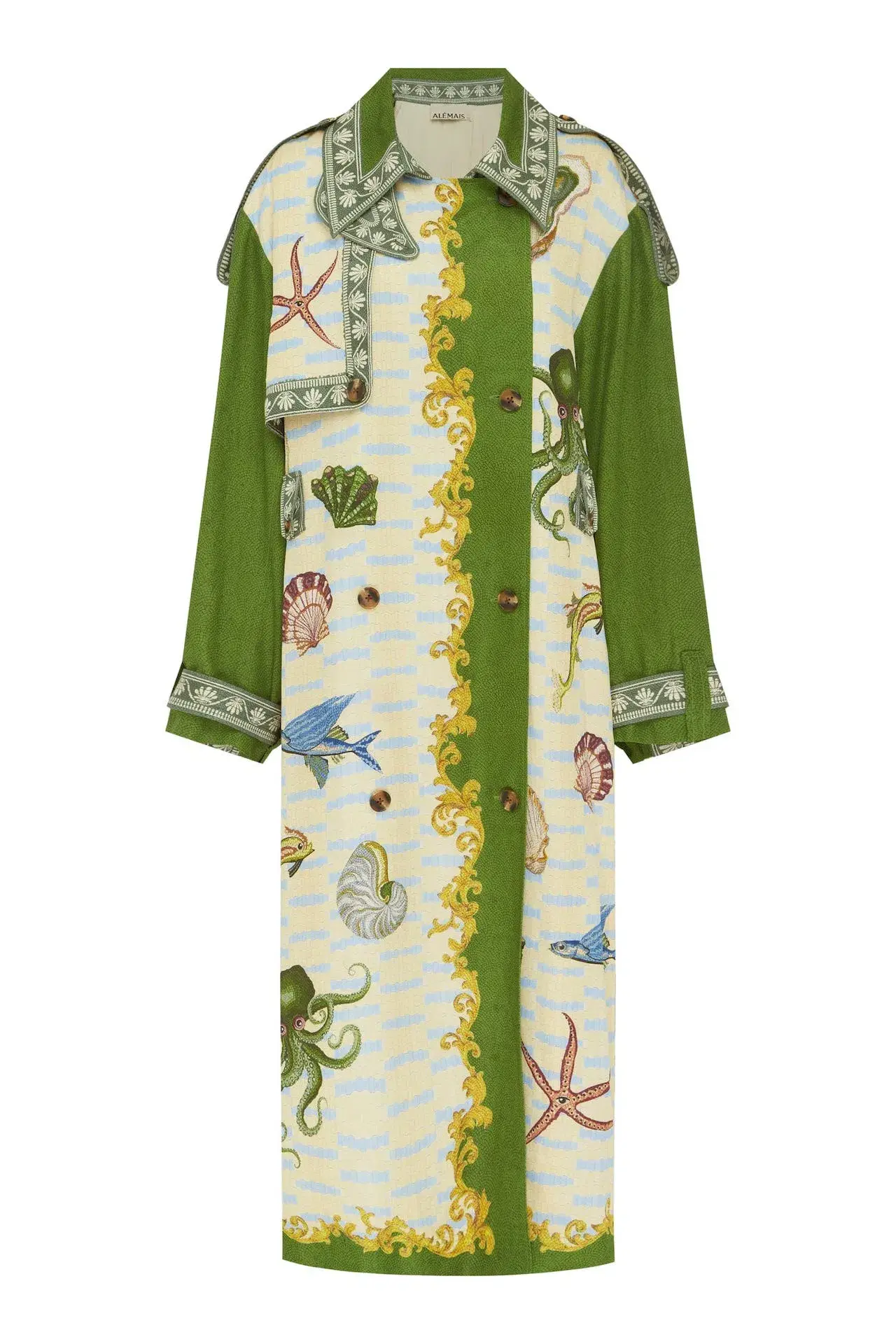 Alémais Bath House Trench Multi Size 14 - Image 6
