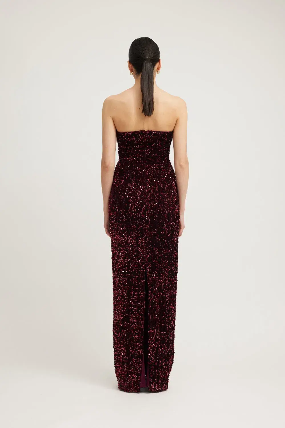 Tojha Harlynne Maxi Dress Merlot Size 12  - Image 5