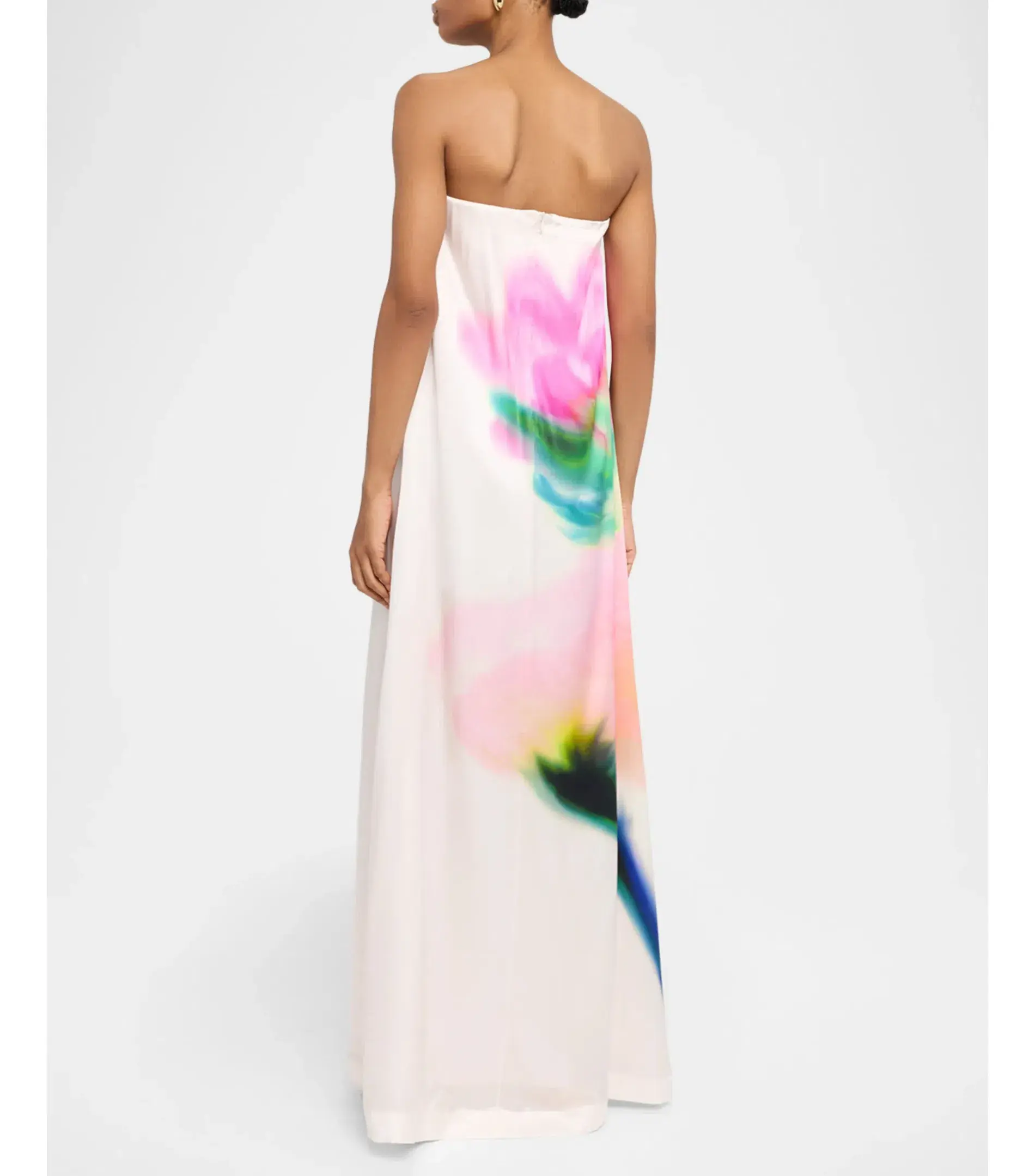 Rebecca Vallance Dahlia Blossom Maxi Dress Print Size AU 6 - Image 2