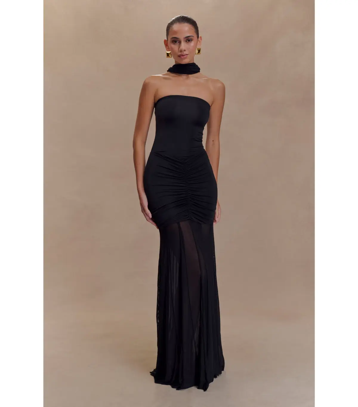 Meshki Caspian Maxi Dress Black Size XS / AU 6  - Image 4