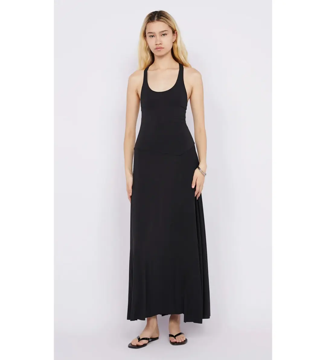 Bec & Bridge Gigi Singlet Maxi Dress Black Size 8 for rent on The Volte - main image