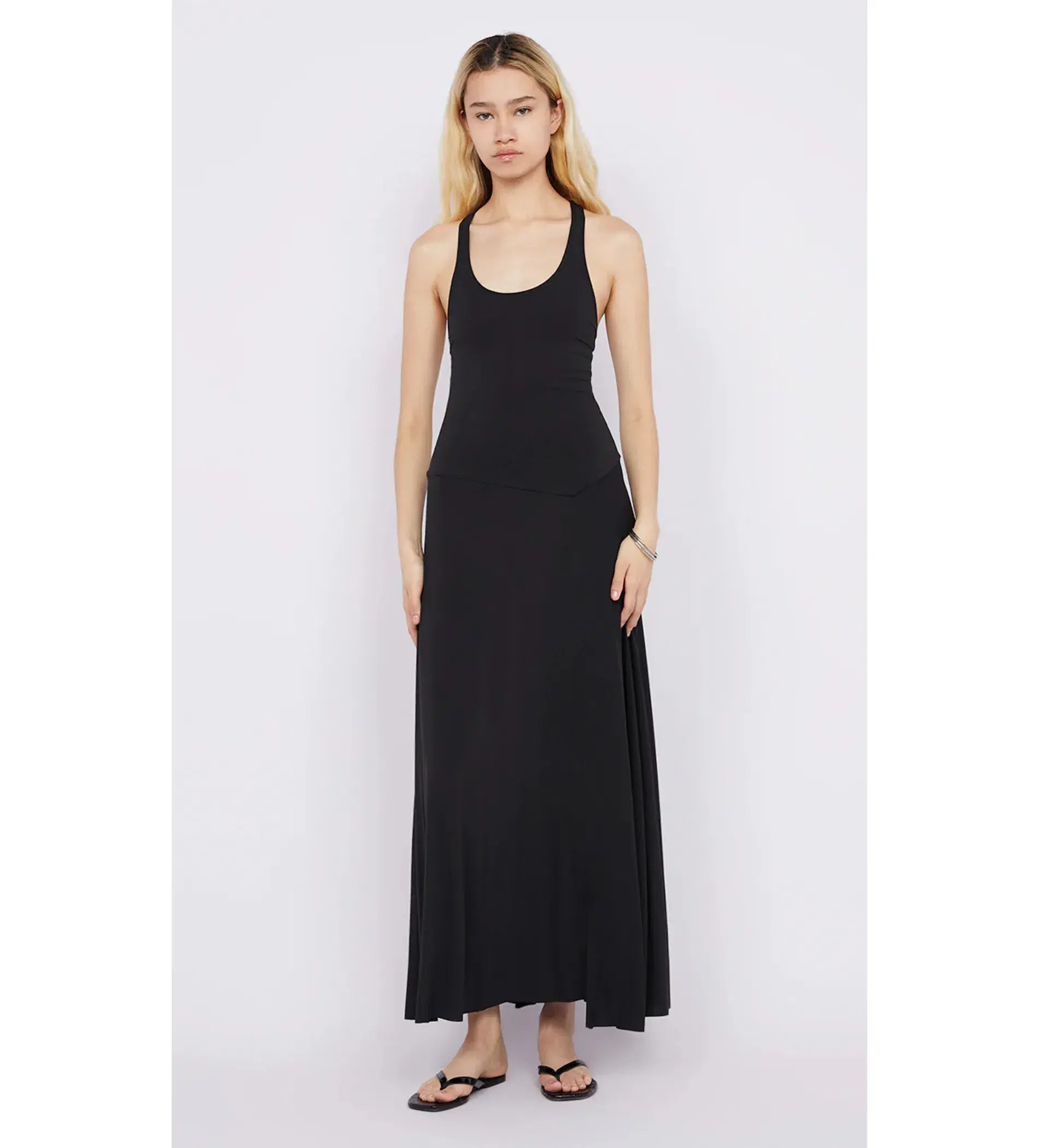 Bec & Bridge Gigi Singlet Maxi Dress Black Size 8 - Image 1