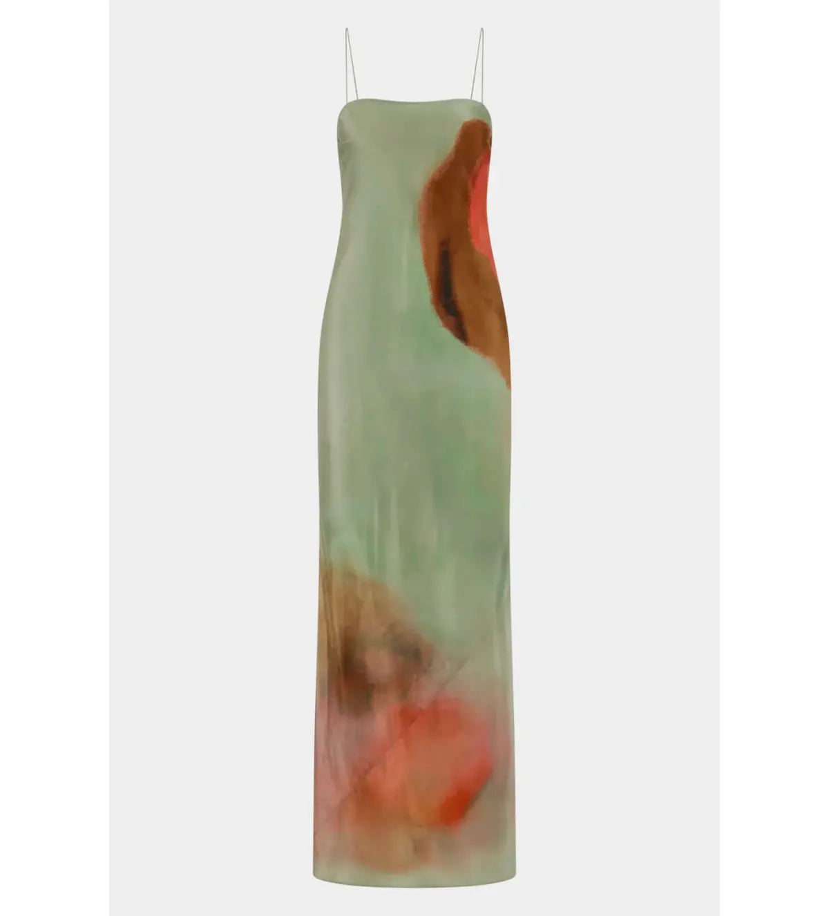Sir The Label Calle Slip Maxi Dress Acquerello Print Size 0/AU 6 - Image 5