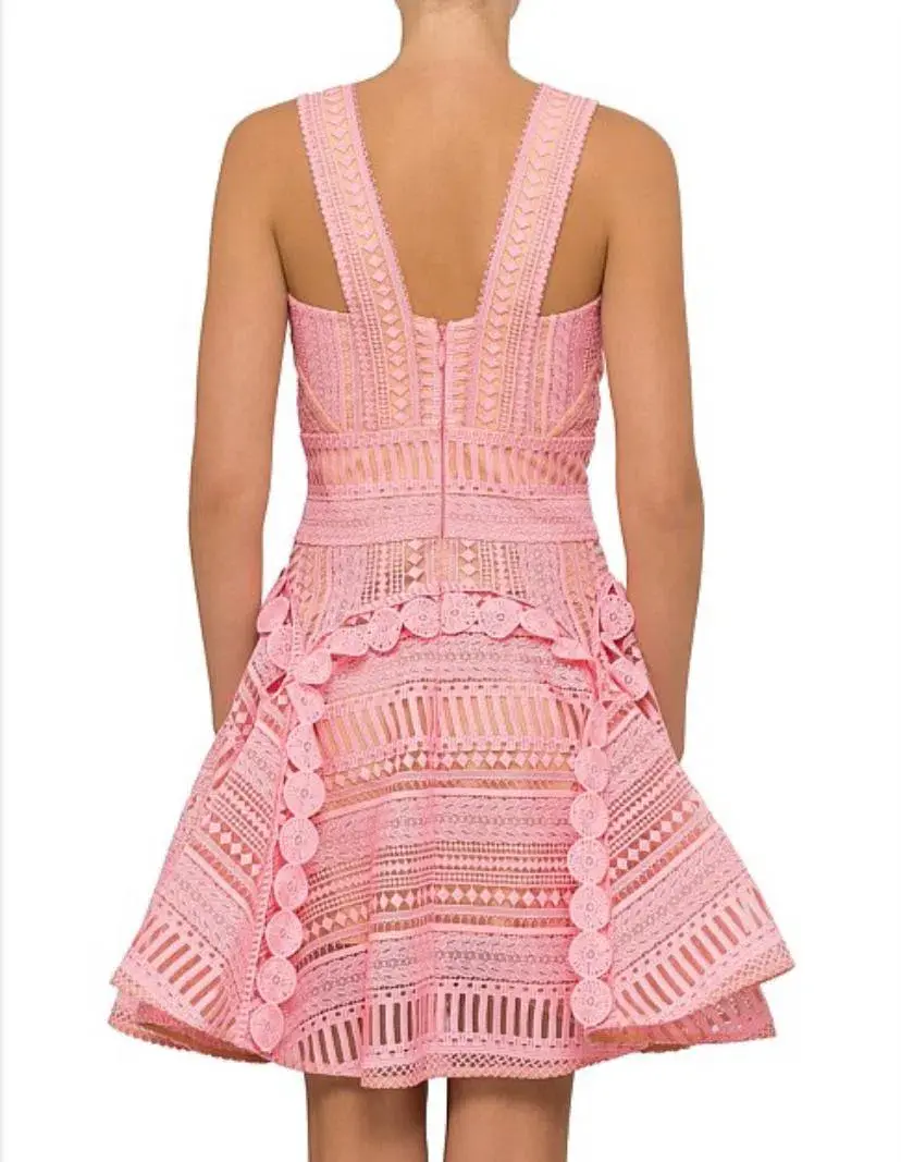 Thurley Hayley's Comet Dress Pink Size 12 - Image 3