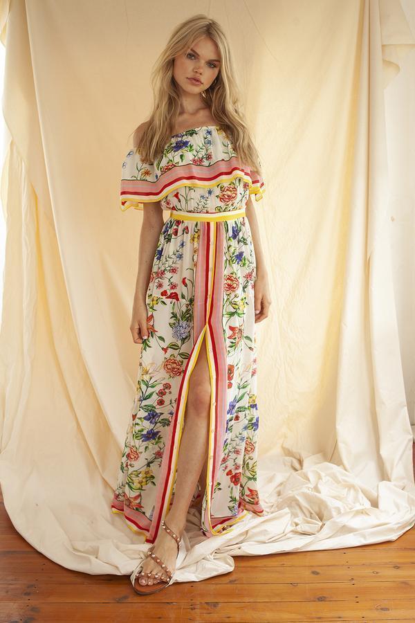 Coco Ribbon Here Comes the Sun Maxi Dress size 10 - Image 3