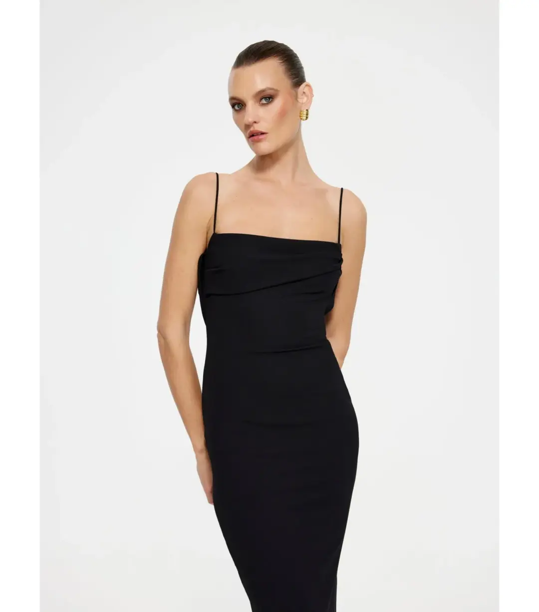 Effie Kats Havilland Gown Black Size XS / AU 6 for rent on The Volte - main image