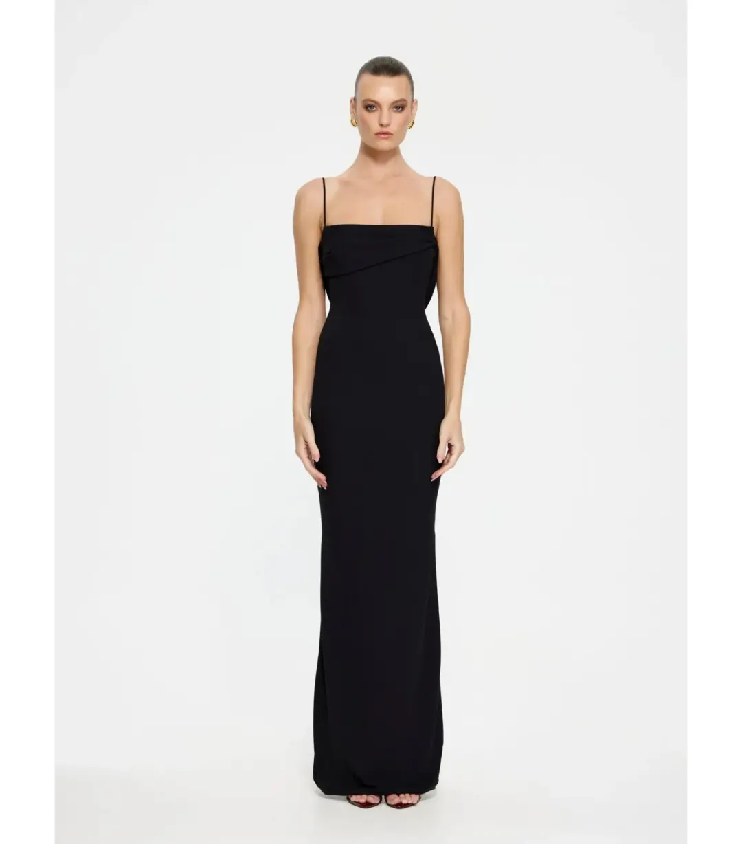 Effie Kats Havilland Gown Black Size XS / AU 6 for rent on The Volte - main image