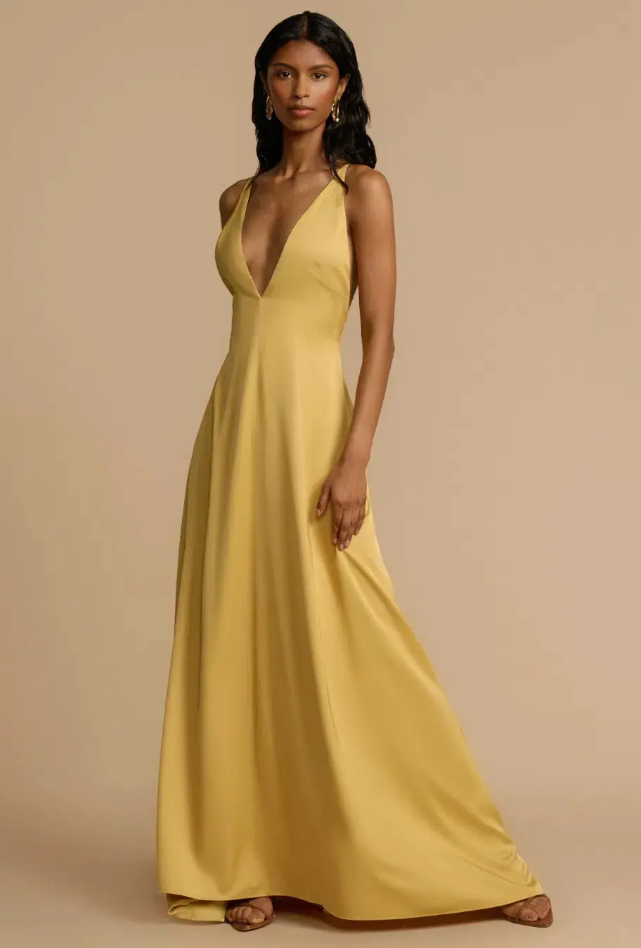 Arcina Ori Soleil Maxi Dress Yellow Size XS / AU 6 - Image 1