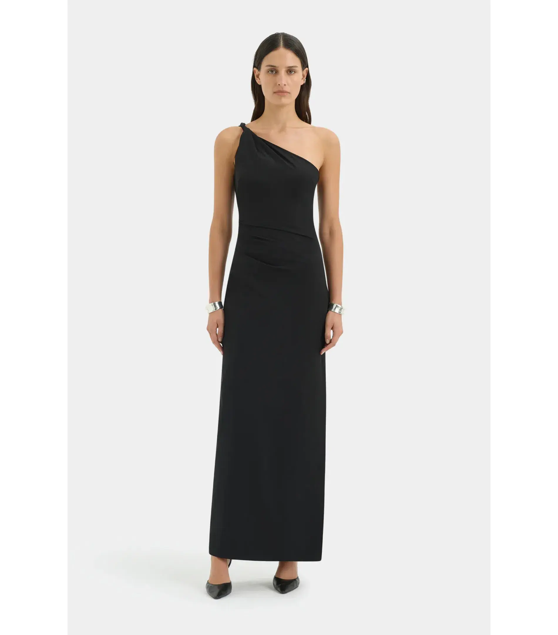 Sir the Label Rossana Maxi Gown in Black Size 0 / AU 6  - Image 1