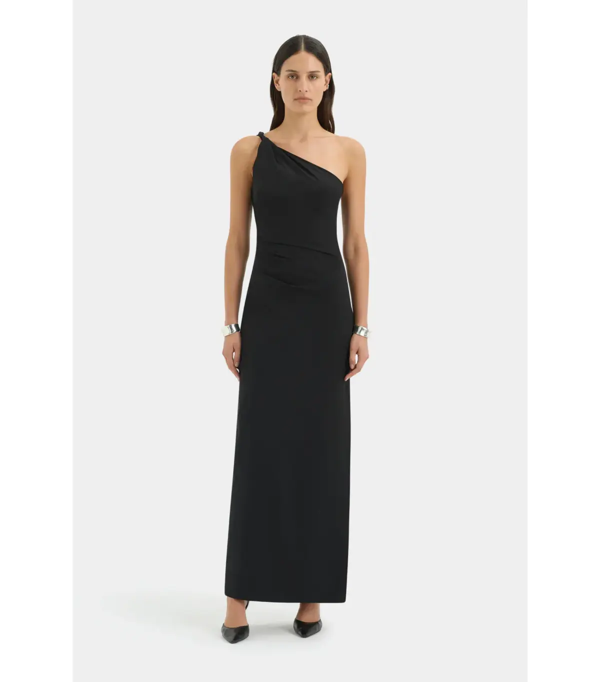 Sir the Label Rossana Maxi Gown in Black Size 2 / AU 10  - Image 1