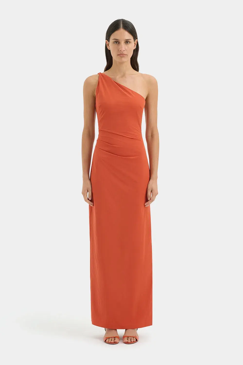 Sir the Label Rossana Gown in Terracotta Size 1/Au 8 - Image 1