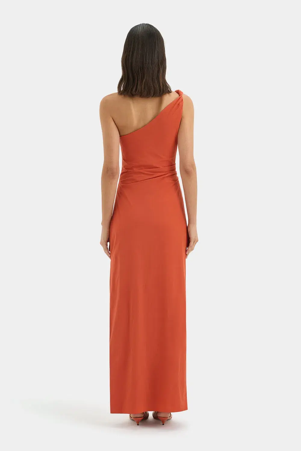 Sir the Label Rossana Gown in Terracotta Size 2/Au 10 - Image 2