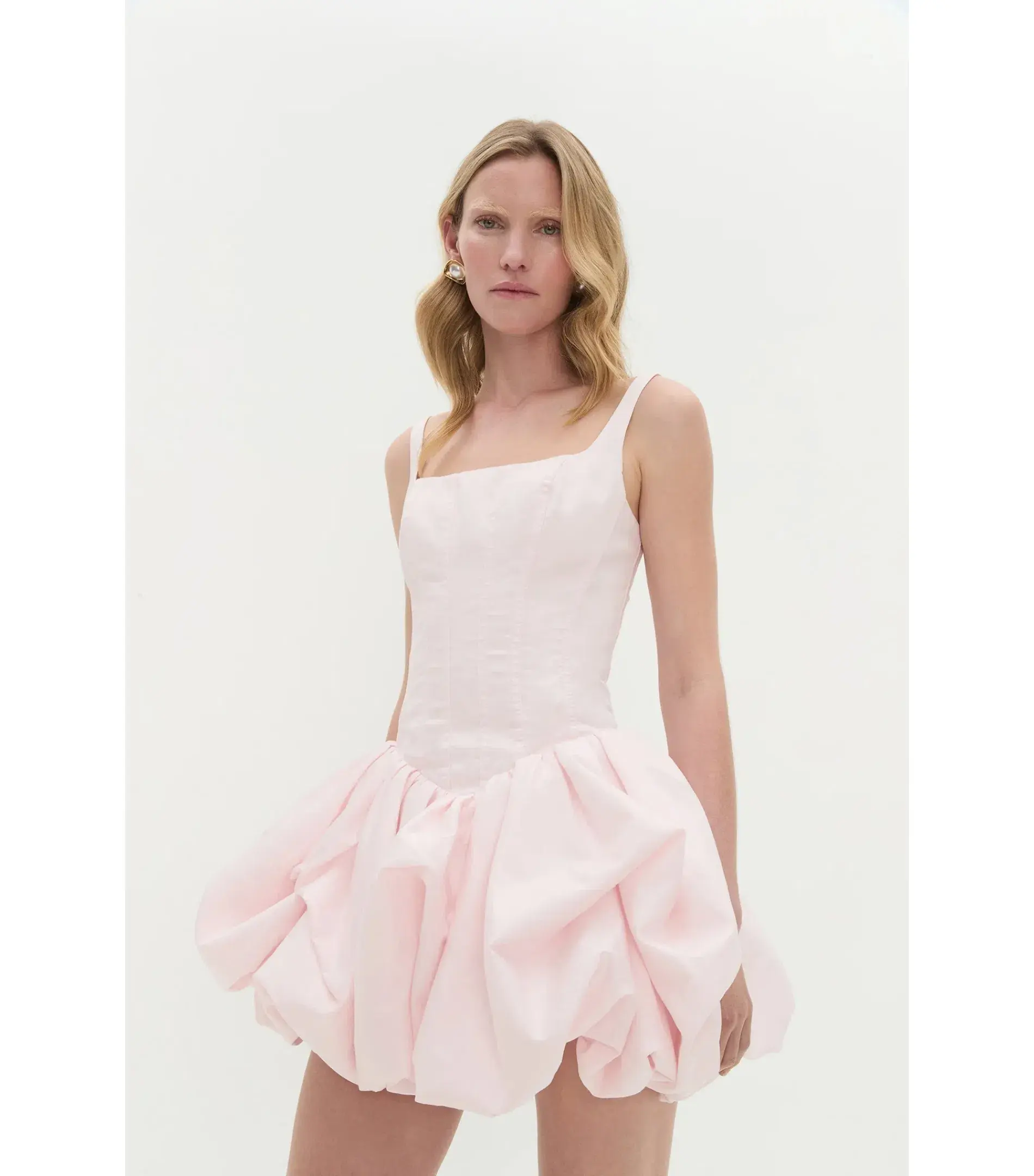 Aje Alani Mini Dress Pastel Pink Size AU 6 - Image 2