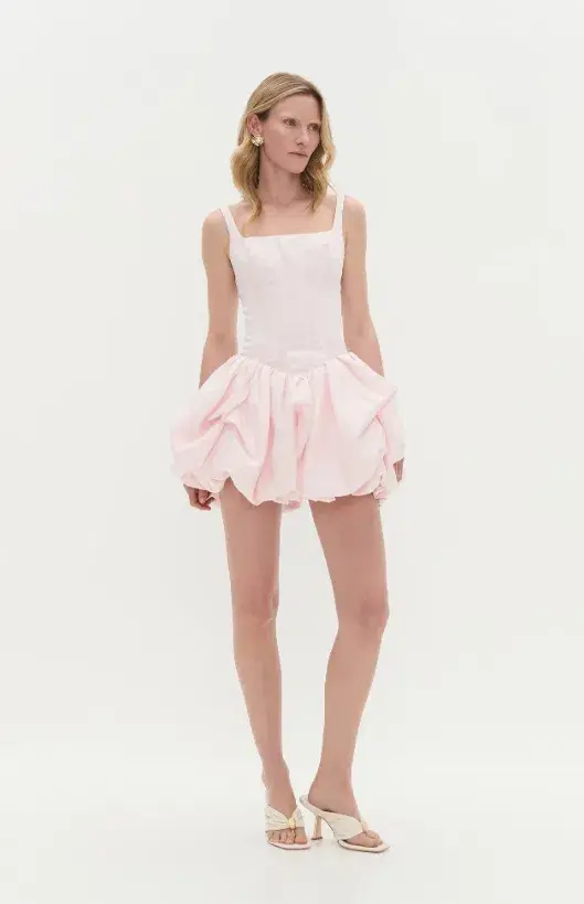 Aje Alani Mini Dress Pastel Pink Size 8 - Image 1