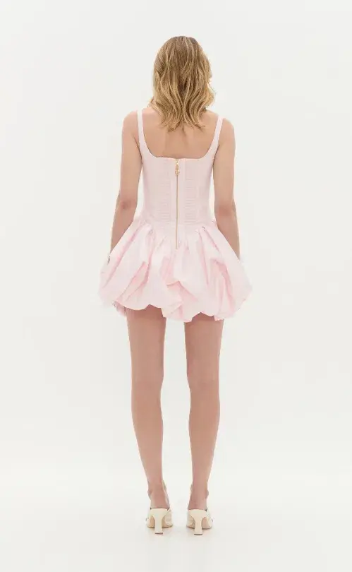 Aje Alani Mini Dress Pastel Pink Size 8 - Image 2