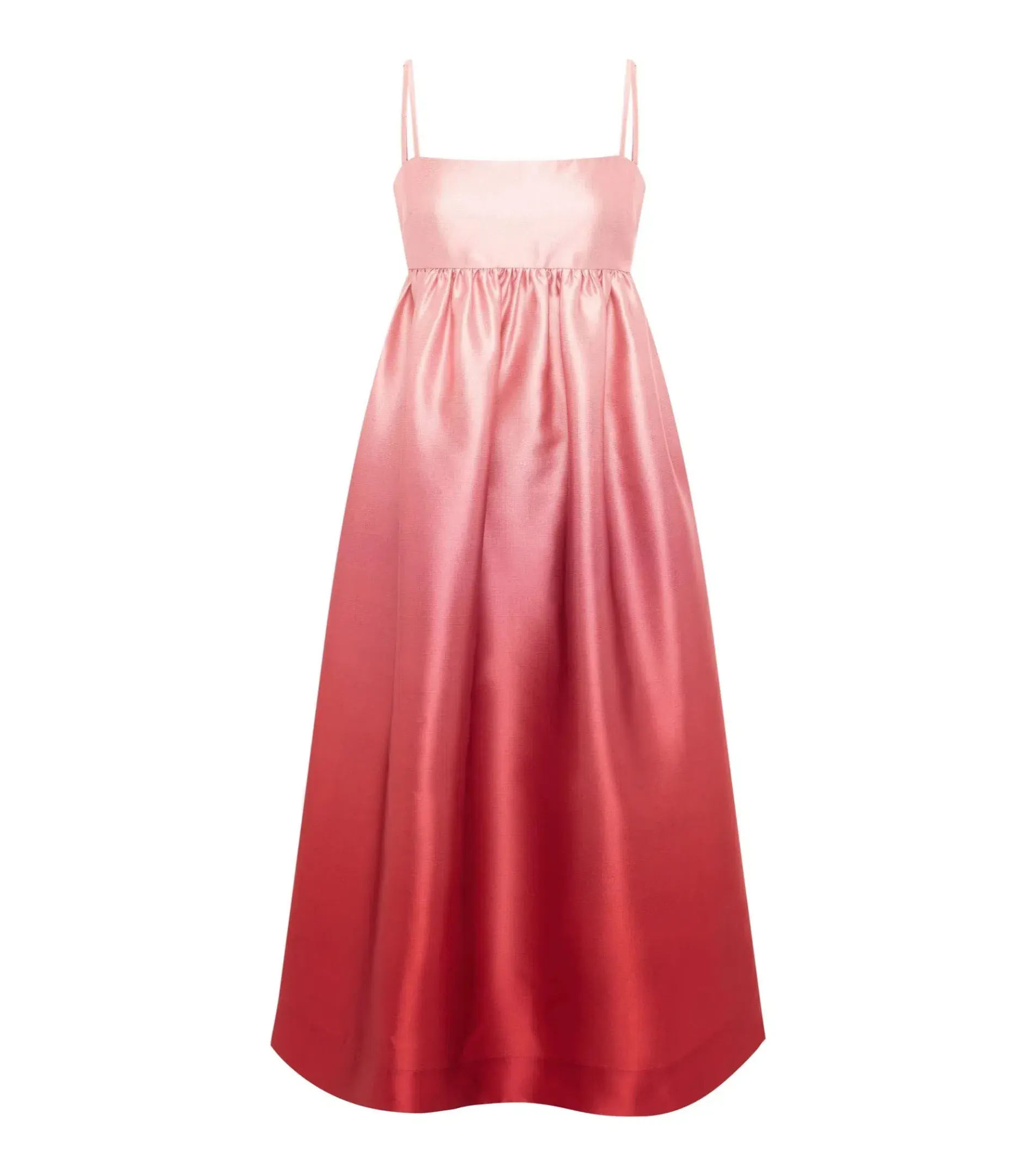 Alemais Inez Ombre Midi Dress Pink Size AU 8 - Image 4
