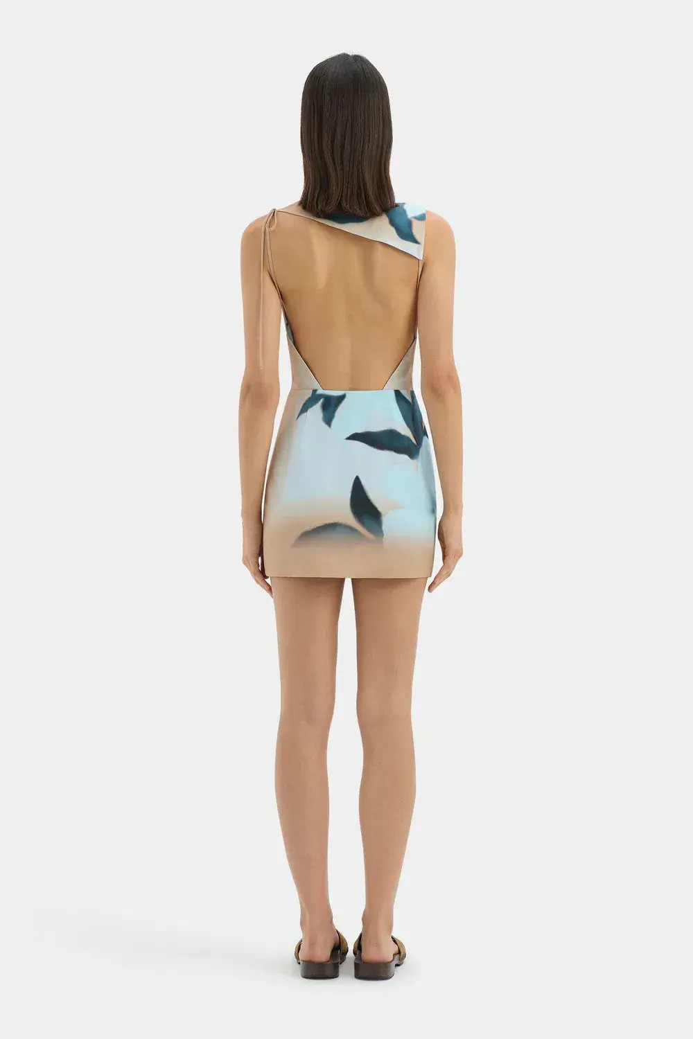 Sir the label Serene Mini Dress Sequoia Blue Floral Size 4/Au 14 - Image 2