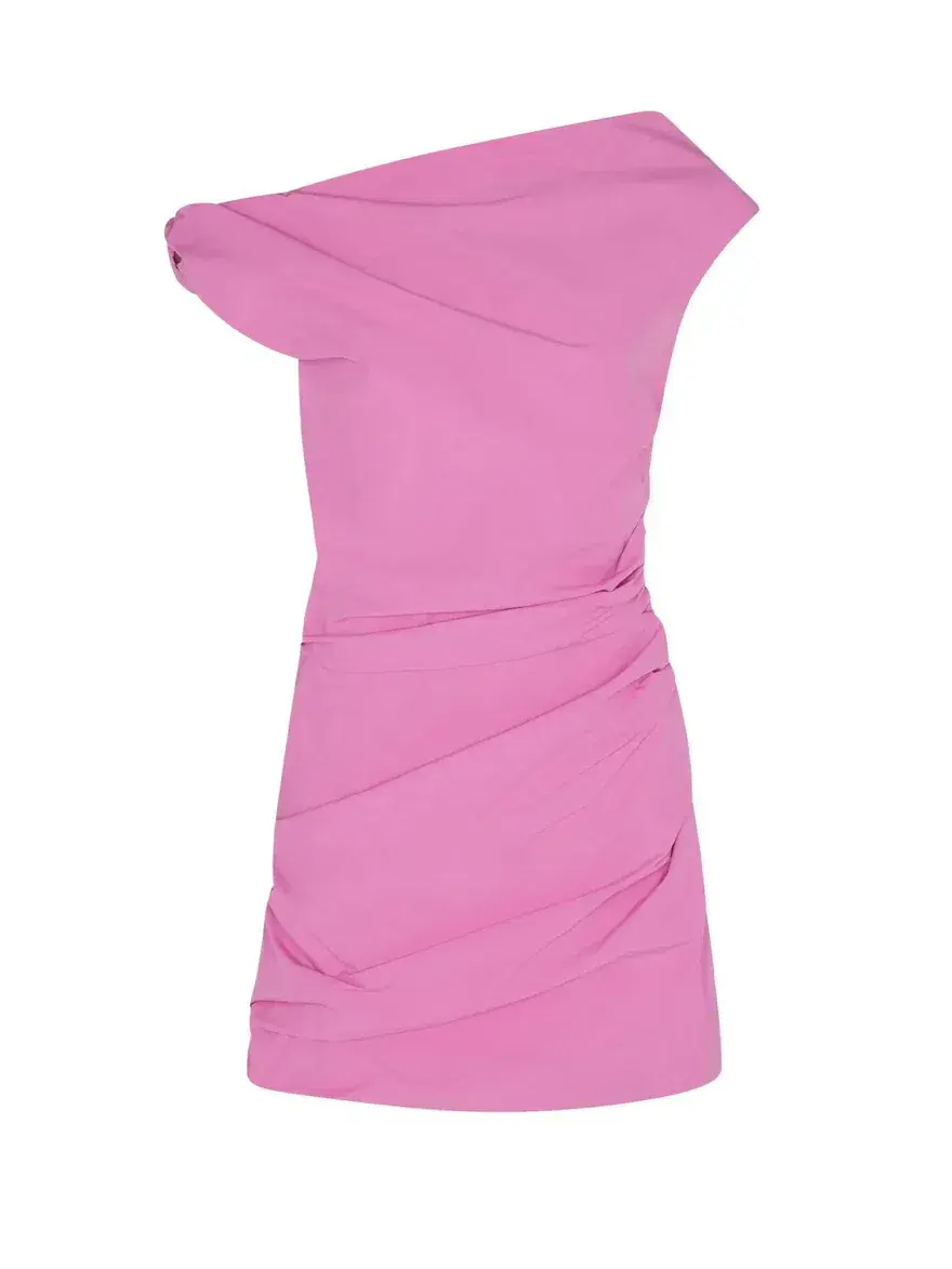 Paris Georgia Remmy Mini Dress Barbie Pink Size S / AU 8 - Image 3