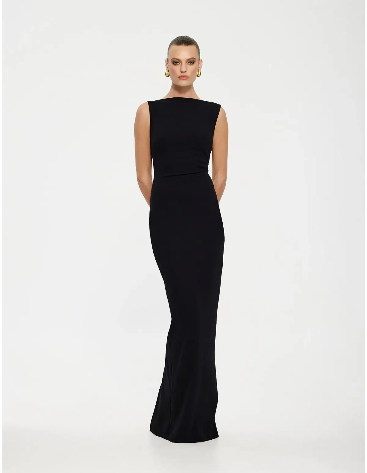 Effie Kats Verona Gown Black Size XS AU 6 - Image 1