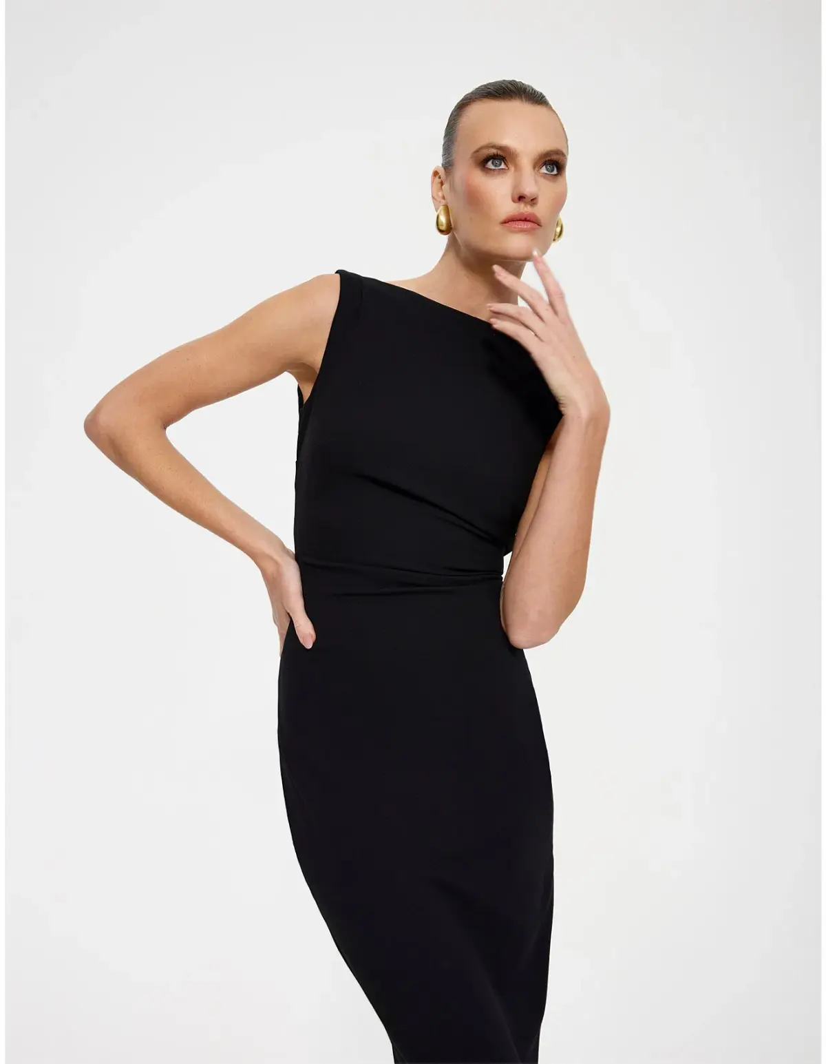 Effie Kats Verona Gown Black Size XS AU 6 - Image 3