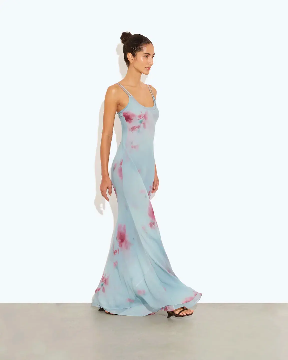 Rat & Boa Sascha Maxi Dress Blue Floral Size 8 - Image 2
