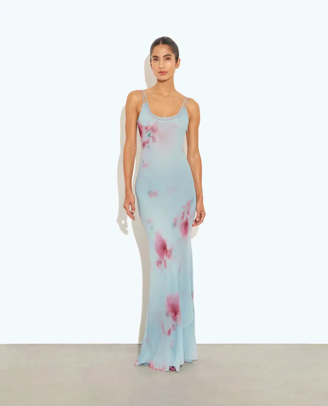 Rat & Boa Sascha Maxi Dress Blue Floral Size 8 - Image 1
