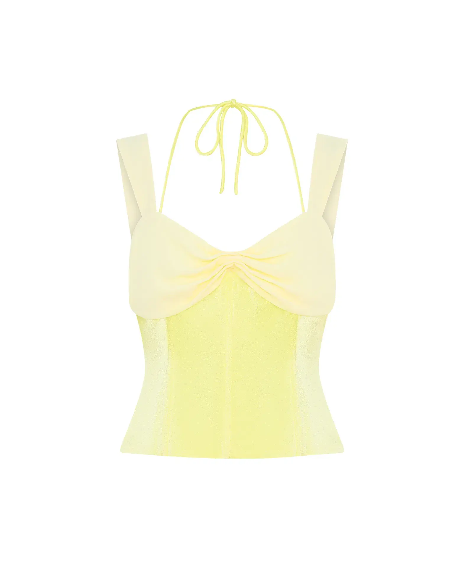 I am Delilah Scarlett Corset & Maxi Skirt Set in Butter Yellow Size S (AU 8)  - Image 5