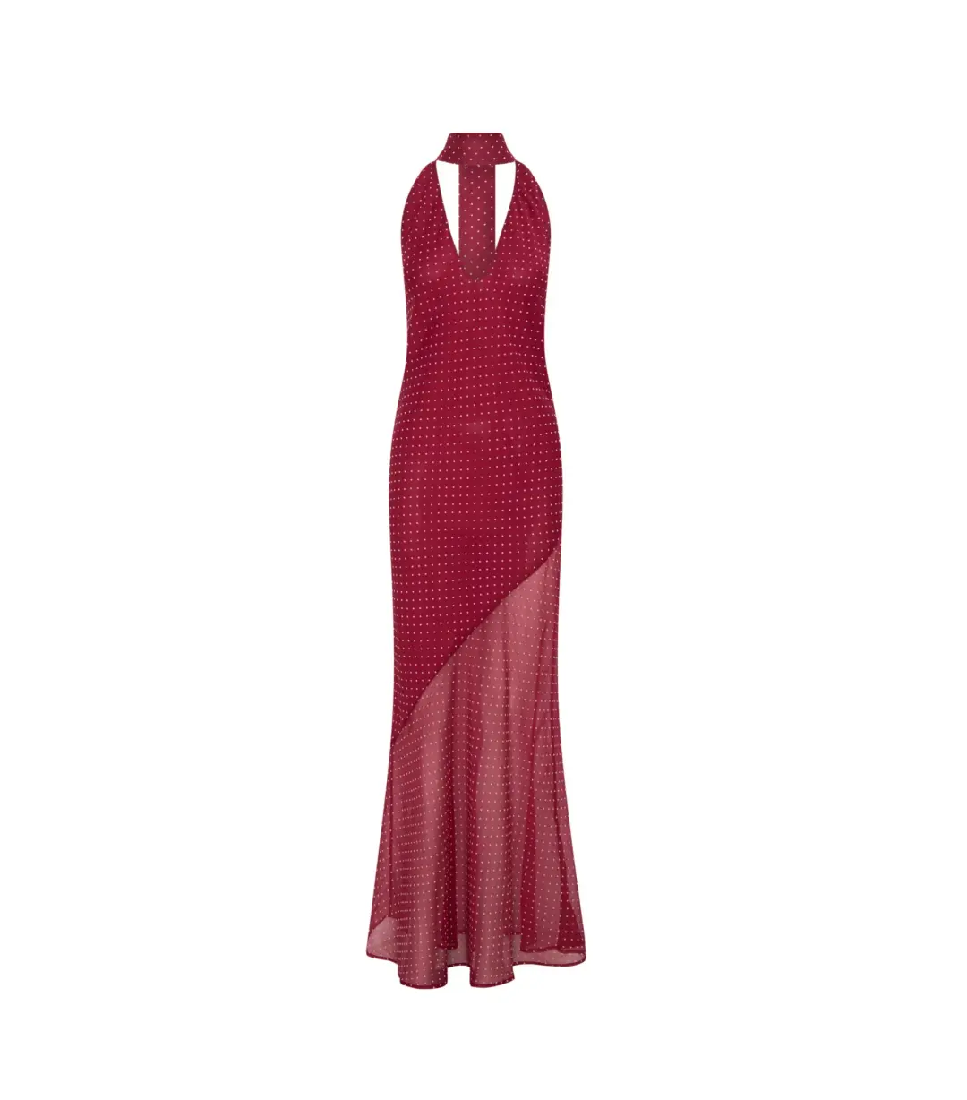 I Am Delilah Jasmine Maxi Dress Red Size AU 8  for rent on The Volte - main image