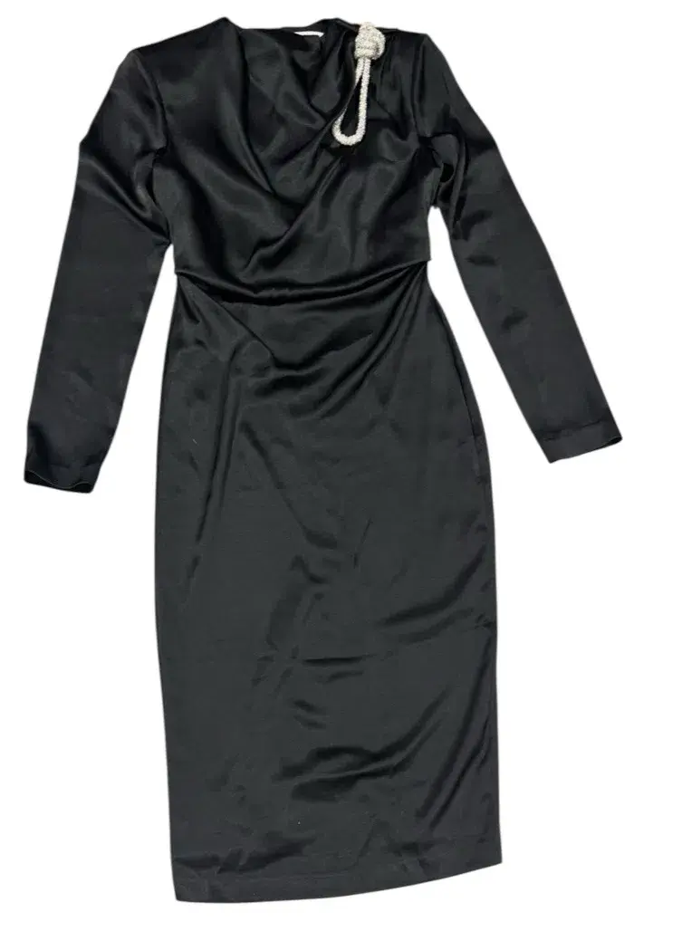 Rachel Gilbert Henrietta Midi Dress Black Size AU 12 - Image 3