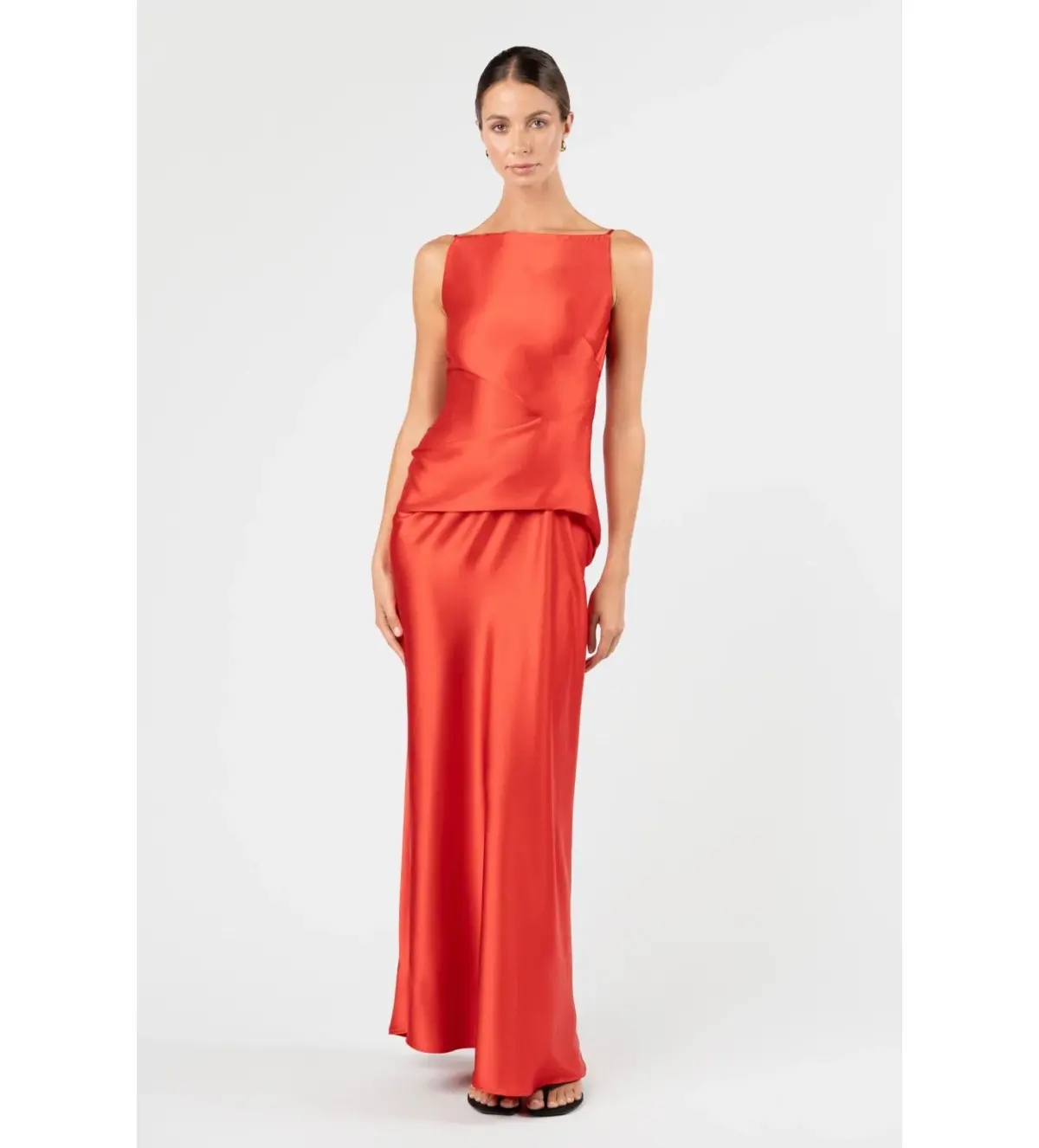 One Fell Swoop Degage Maxi Dress in Torii Satin Size S / AU 8 - Image 2