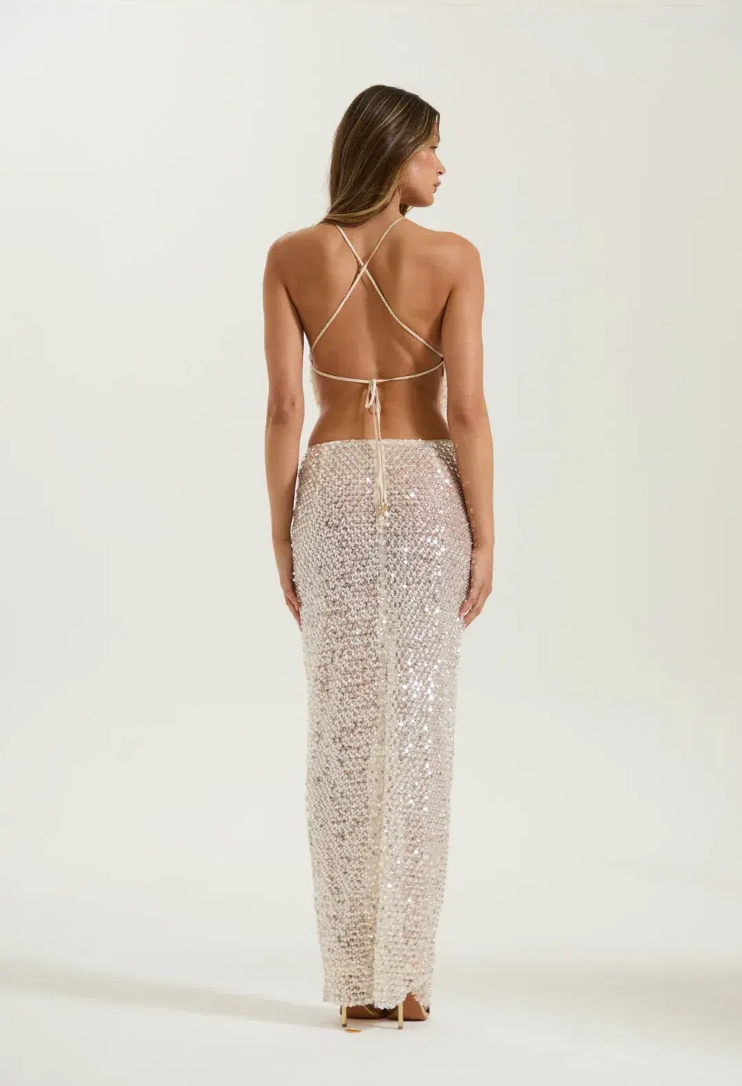Sydney Lane Crystal Sequin Set Size 8 - Image 3