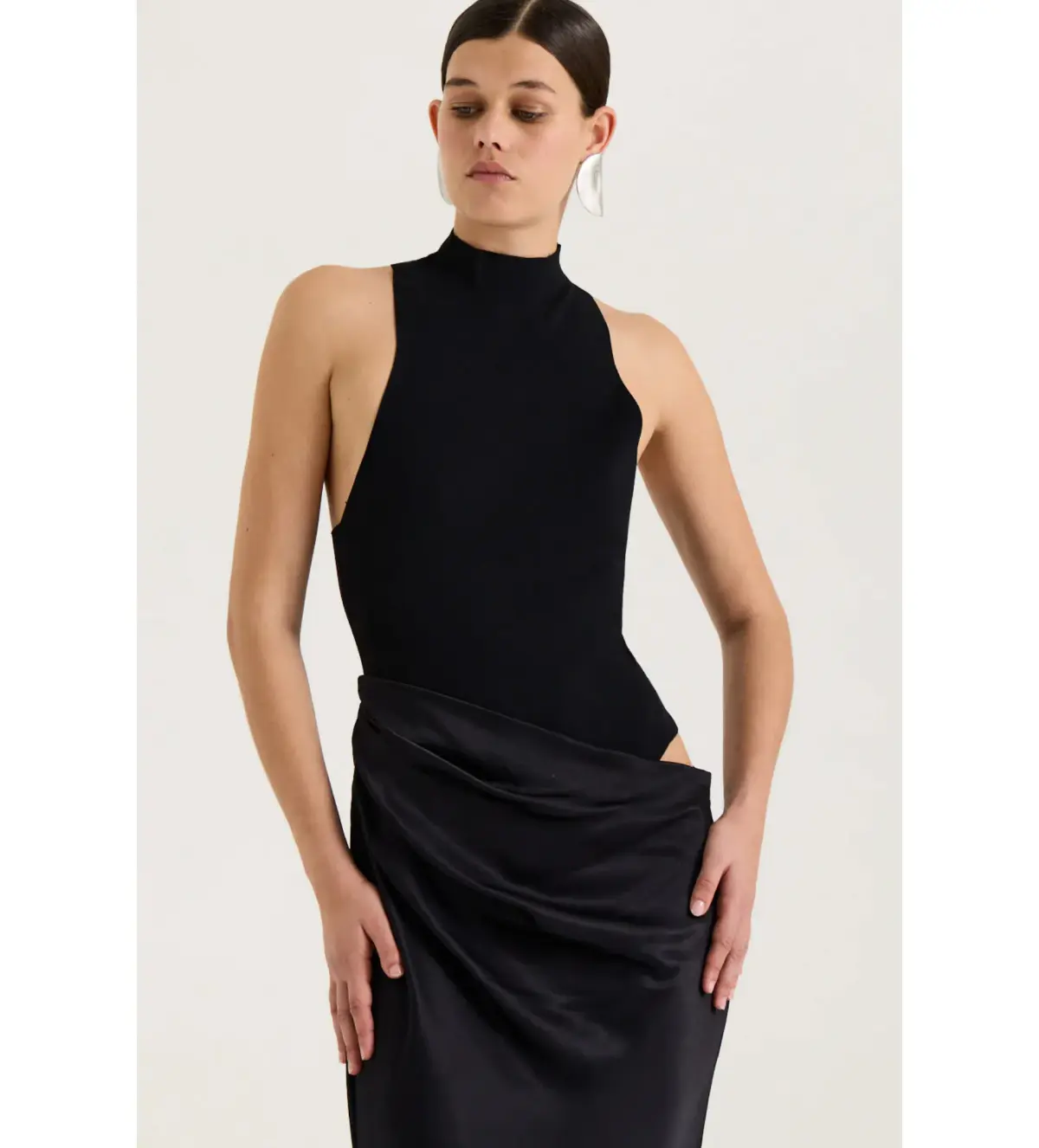 Henne Soraia Maxi Dress in Black Size AU 8 - Image 4