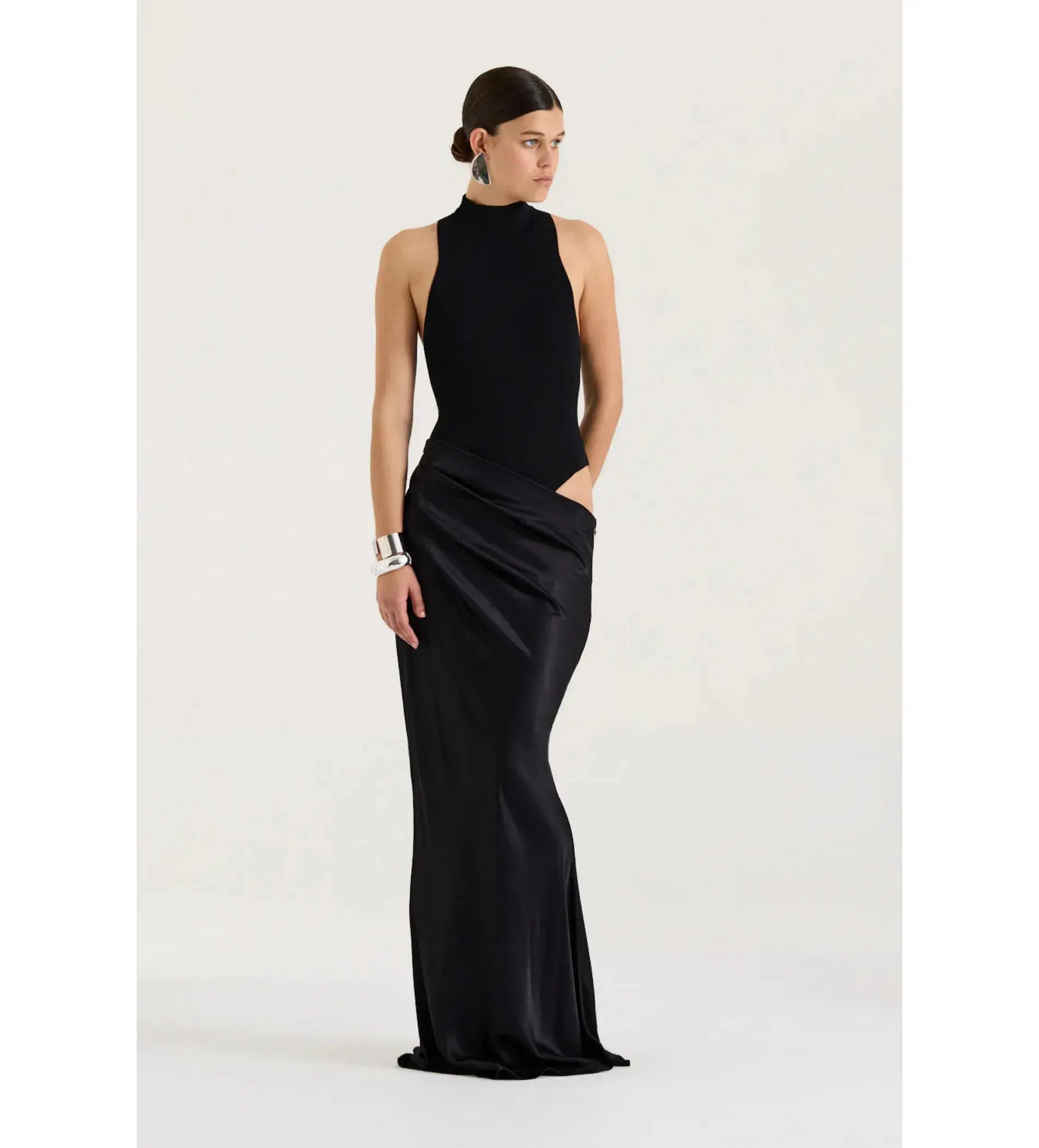 Henne Soraia Maxi Dress in Black Size AU 8 - Image 2