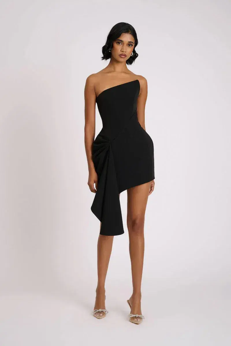 Eliya The Label Nellie Mini  Dress Black Size S / Size Au 8 - Image 2