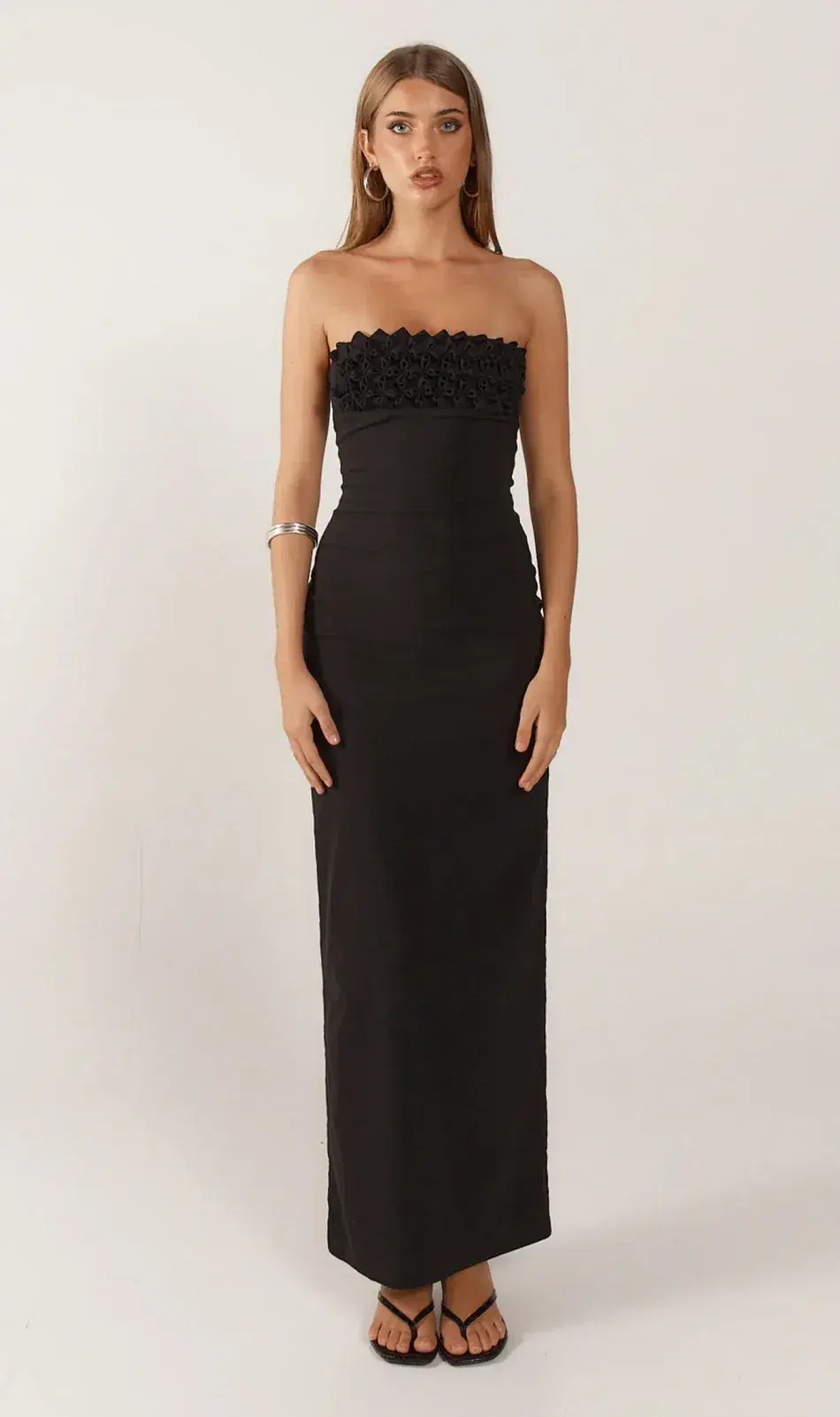 Ance Gria Margo Maxi Dress in Black Size 8/Small  - Image 1