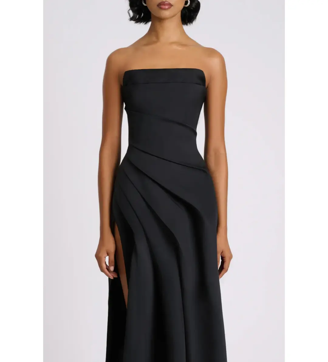 Eliya the Label Deanna Gown in Black Size S / AU 8 for rent on The Volte - main image
