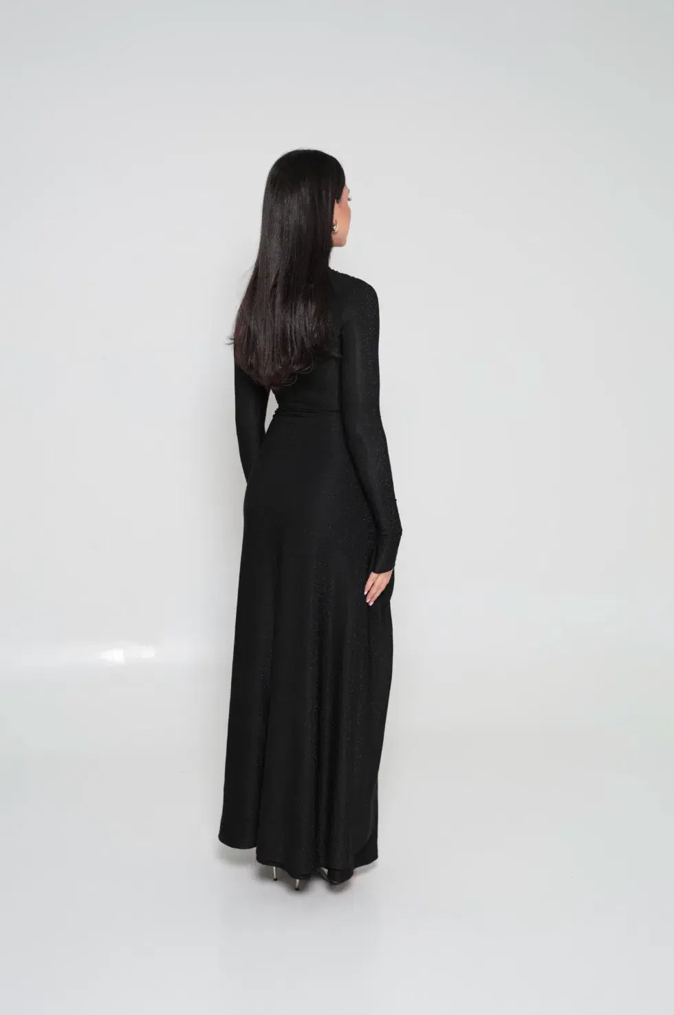 Alaía Muse Aleena Maxi Dress in Black Size S / AU 8 for rent on The Volte - main image