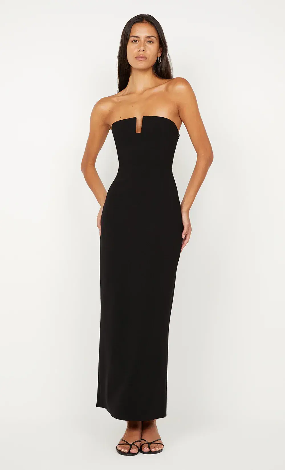 Bec & Bridge Rafi Strapless Dress Black Size 6 - Image 1