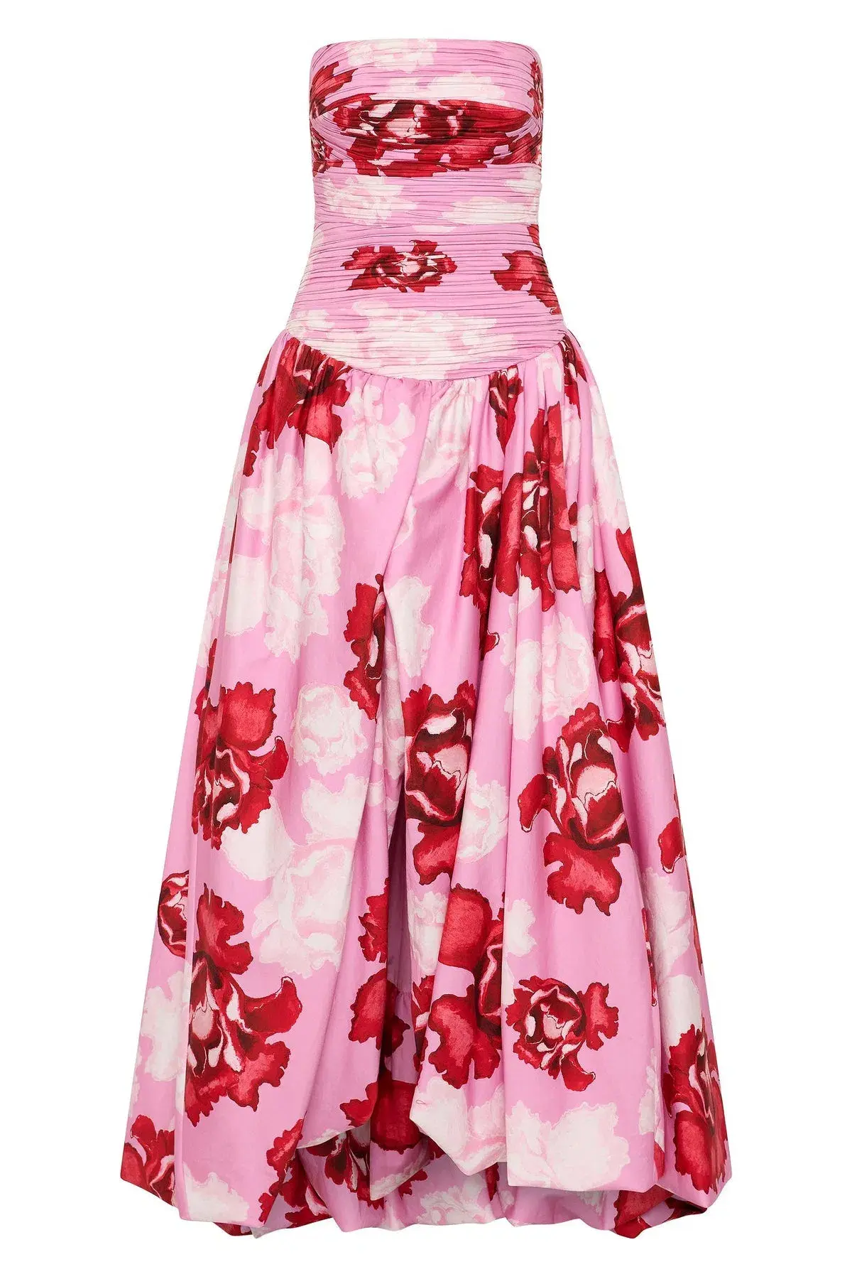 Aje Behold Maxi Dress In Pink Boldly Blooming Size AU 8 - Image 9