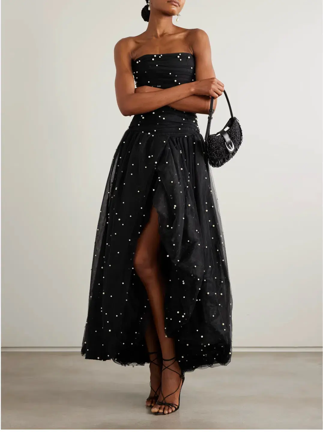 Aje Juniper Gown in Black Size L / AU 12 - Image 6