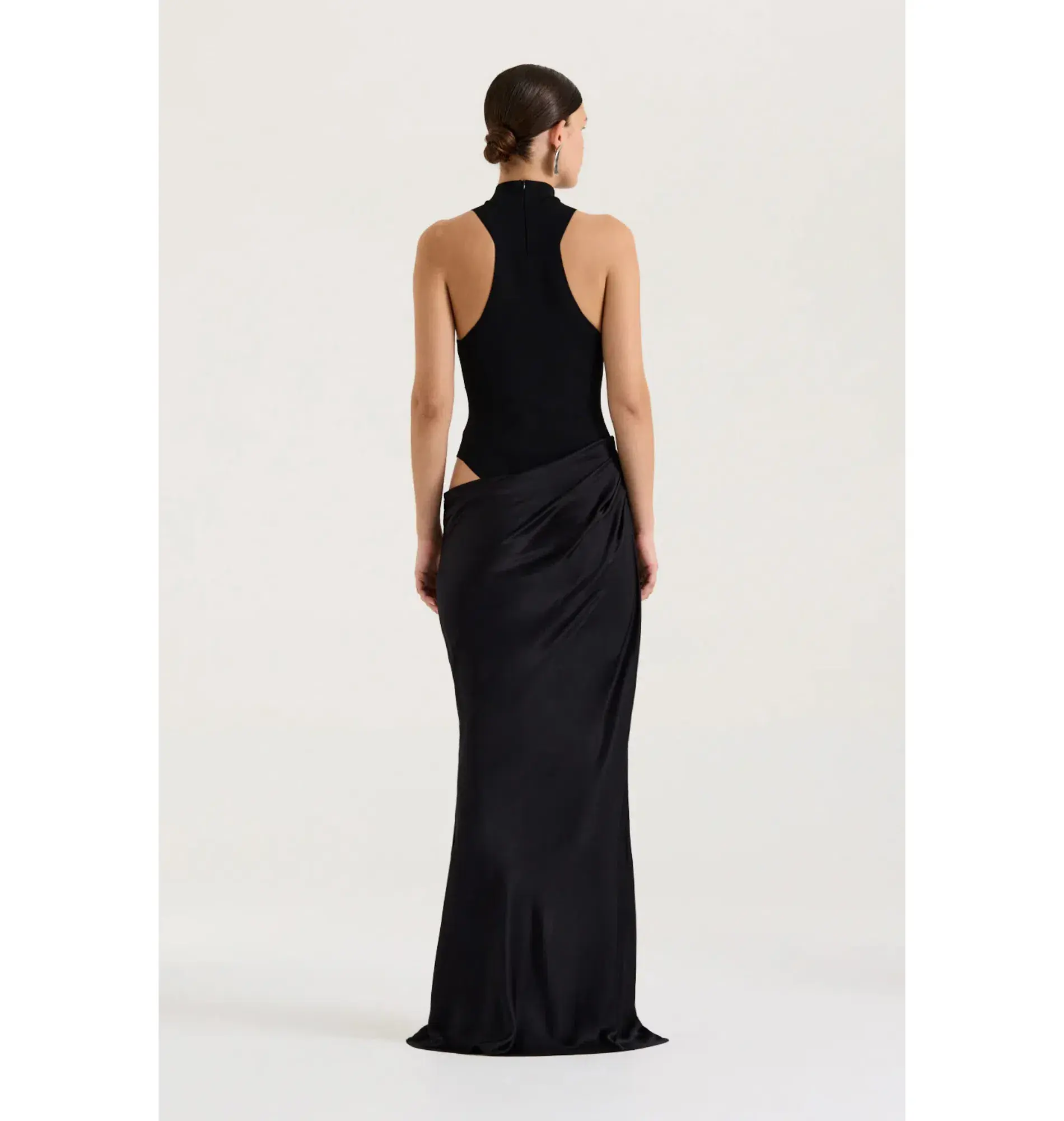 Henne Soraia Maxi Dress Black Size 10 - Image 4