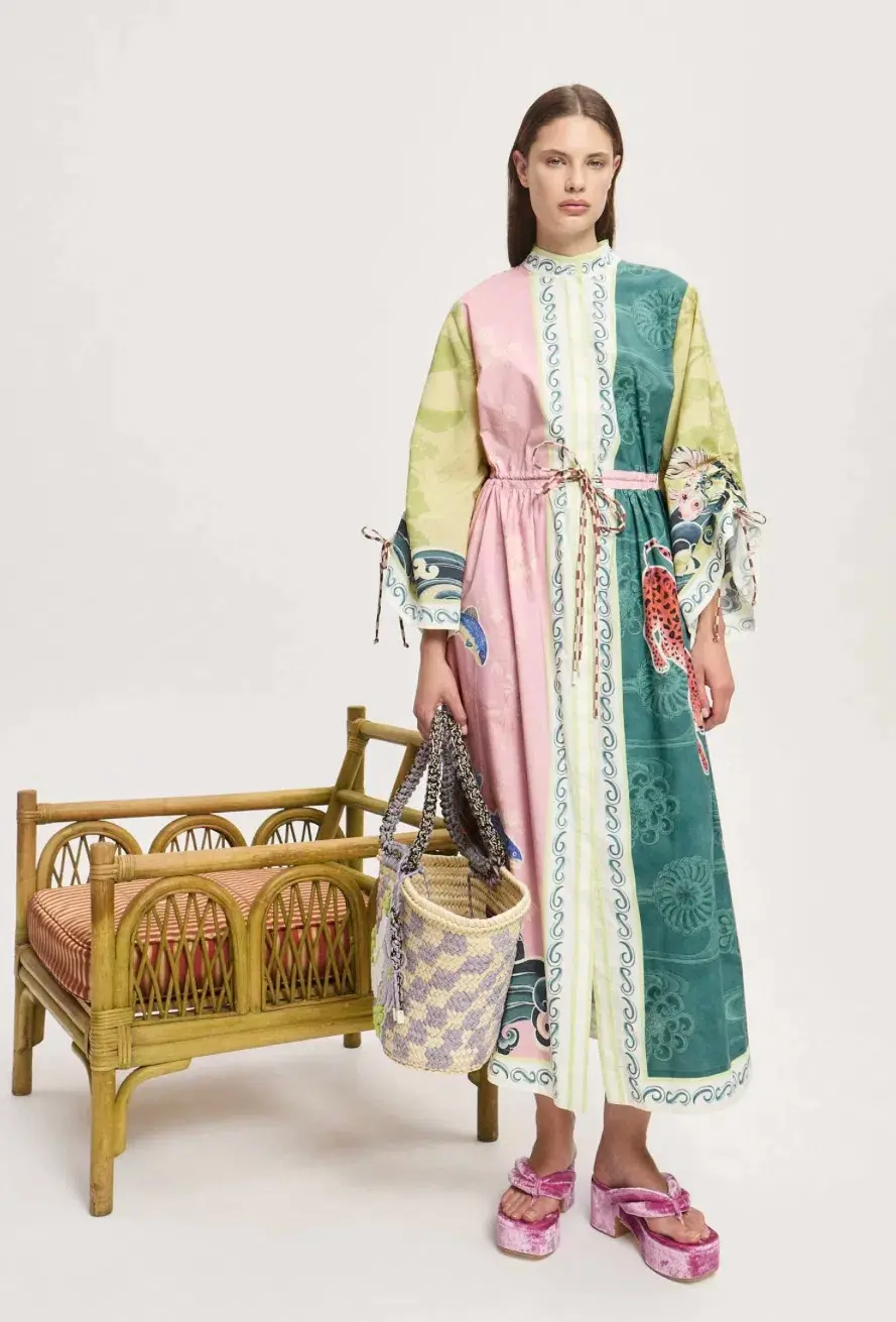 Alemais Rochester Shirtdress Multi Print Size 12 fits 14 & 16 too - Image 1