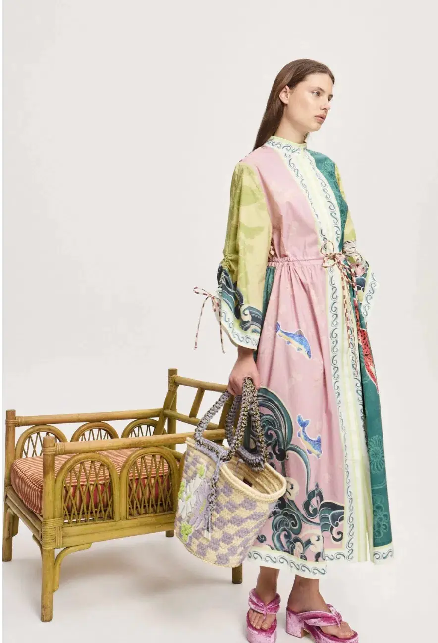 Alemais Rochester Shirtdress Multi Print Size 12 fits 14 & 16 too - Image 2
