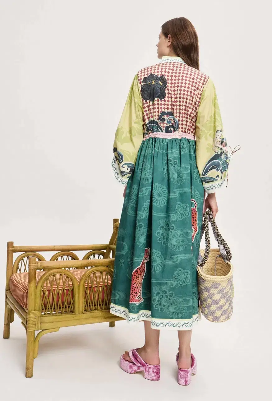Alemais Rochester Shirtdress Multi Print Size 12 fits 14 & 16 too - Image 3