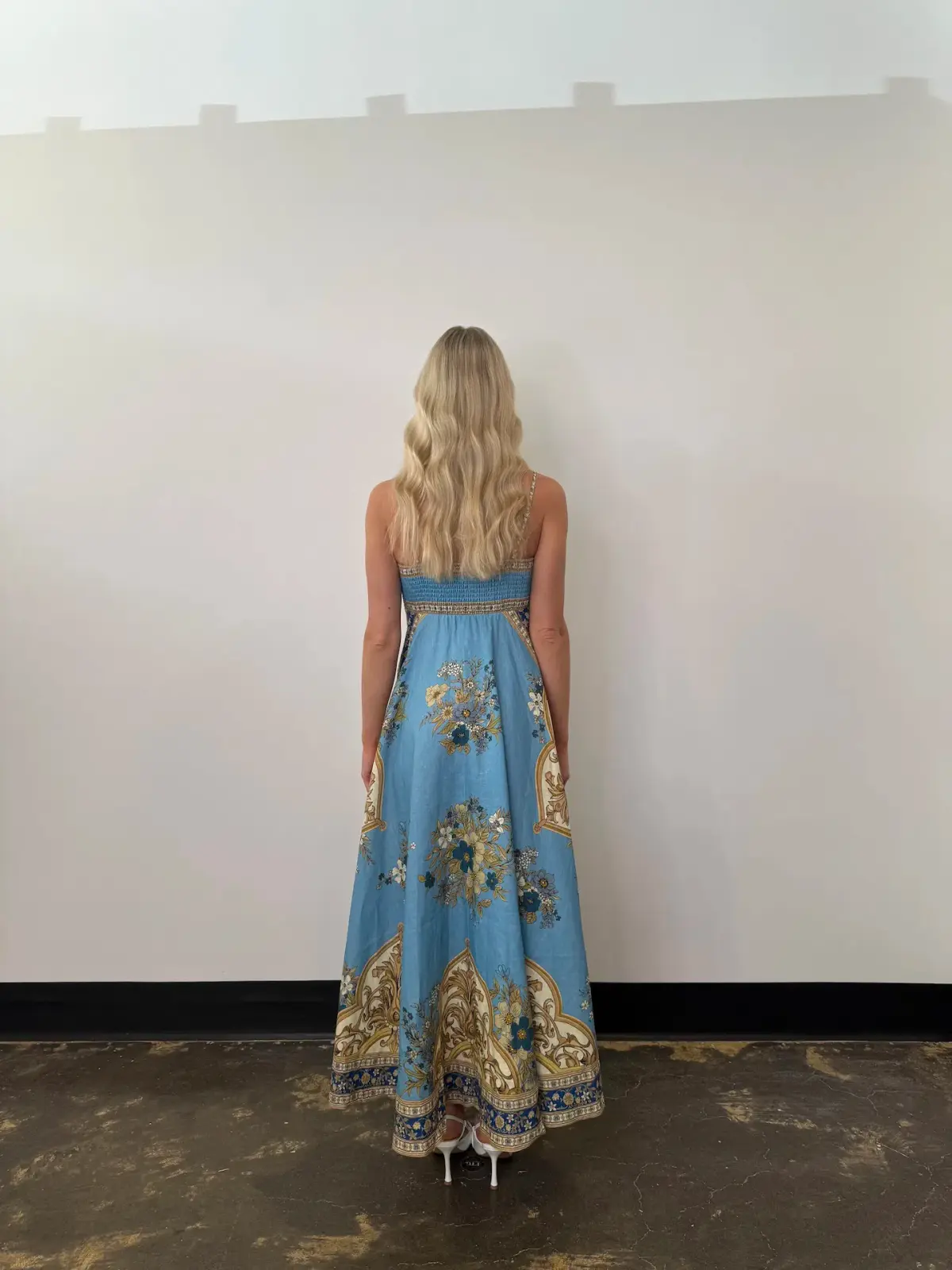 Alemais X La Sirena Exclusive Cassie Sundress Maxi Dress Print Size 10 - Image 4