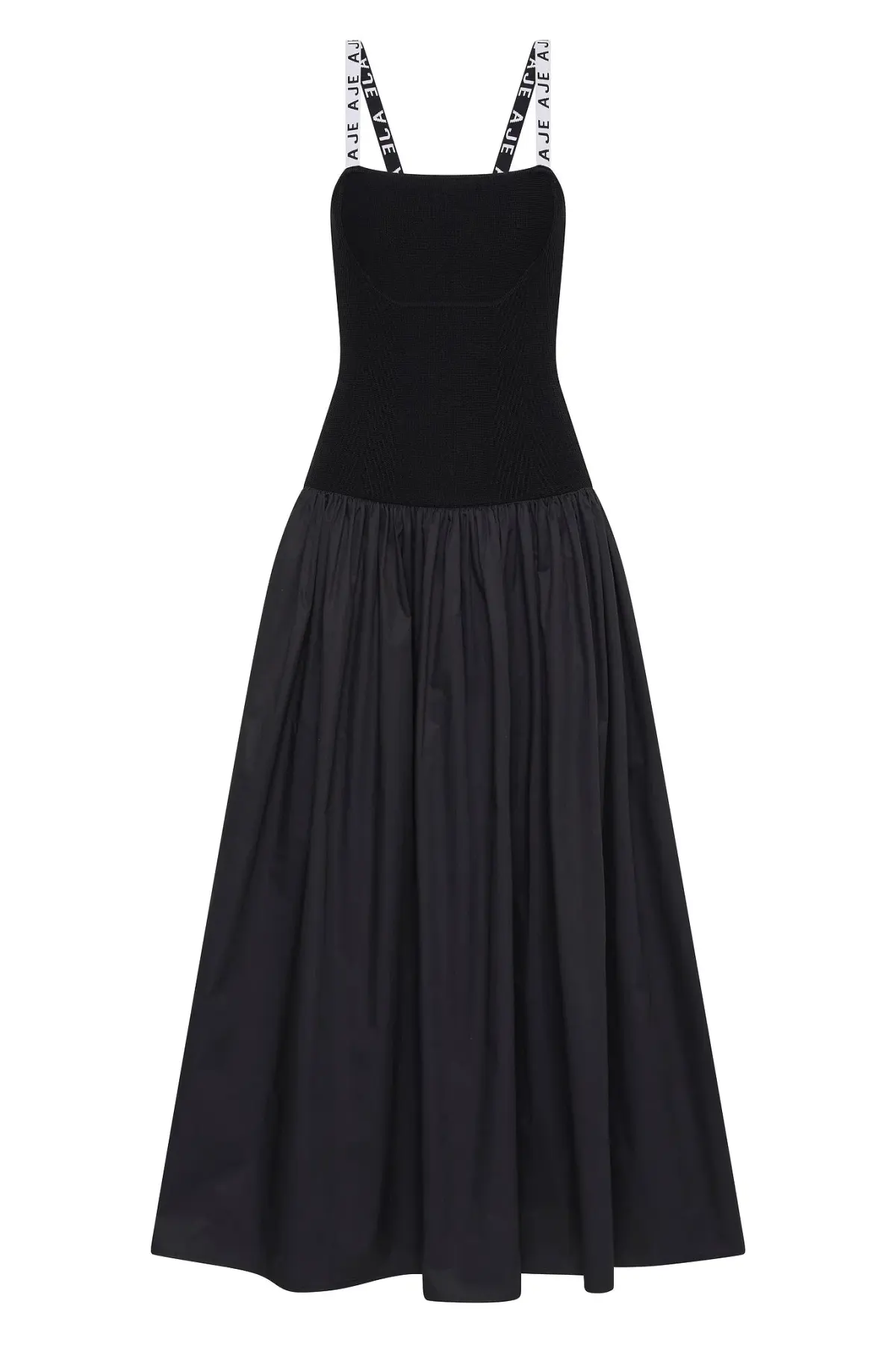 Aje Leana Knit Midi Dress in Black Size M / AU 10 - Image 4