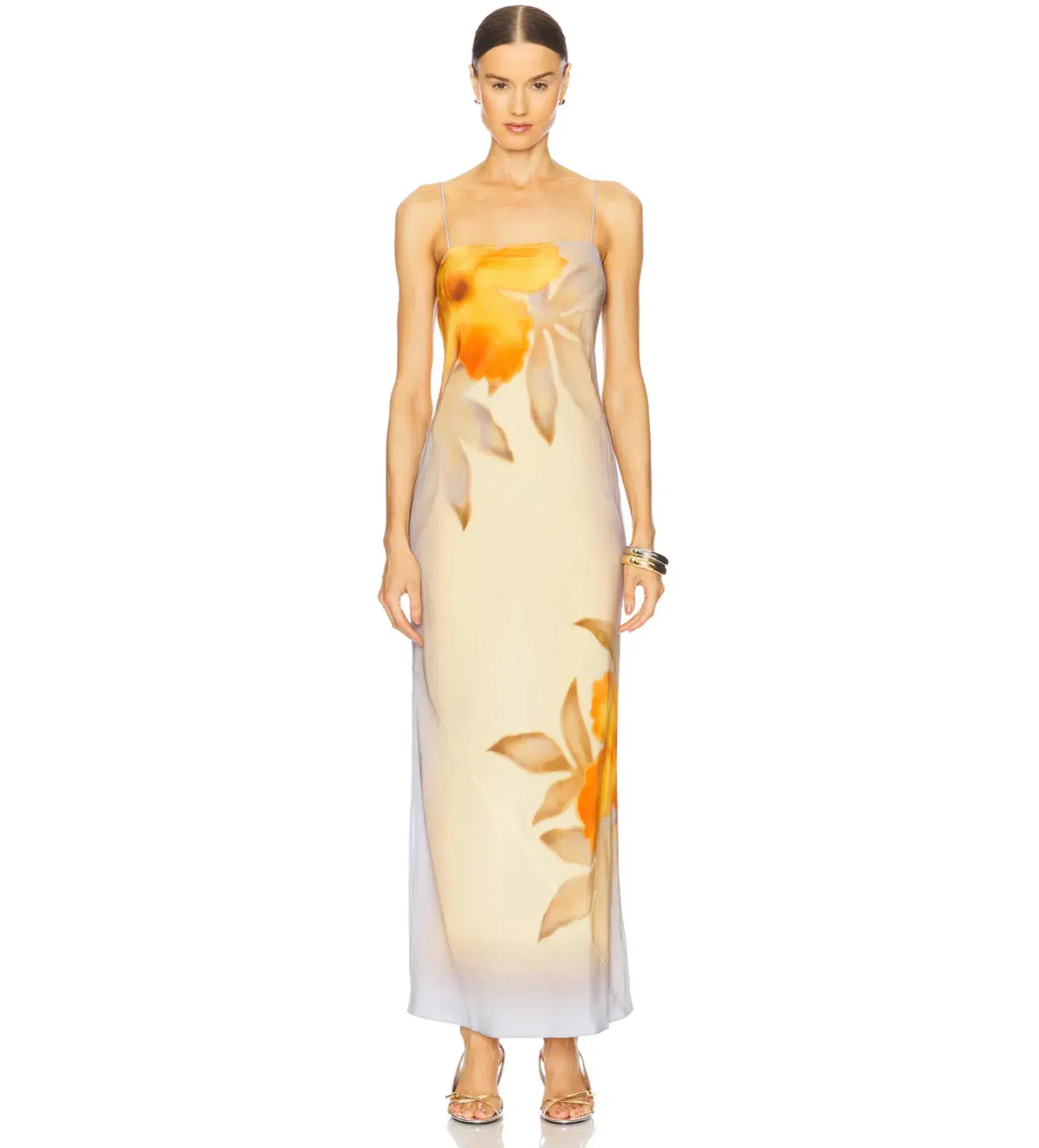 Sir The Label Serene Slip Maxi Dress in Sequoia Floral Size 0 / AU 6 - Image 1