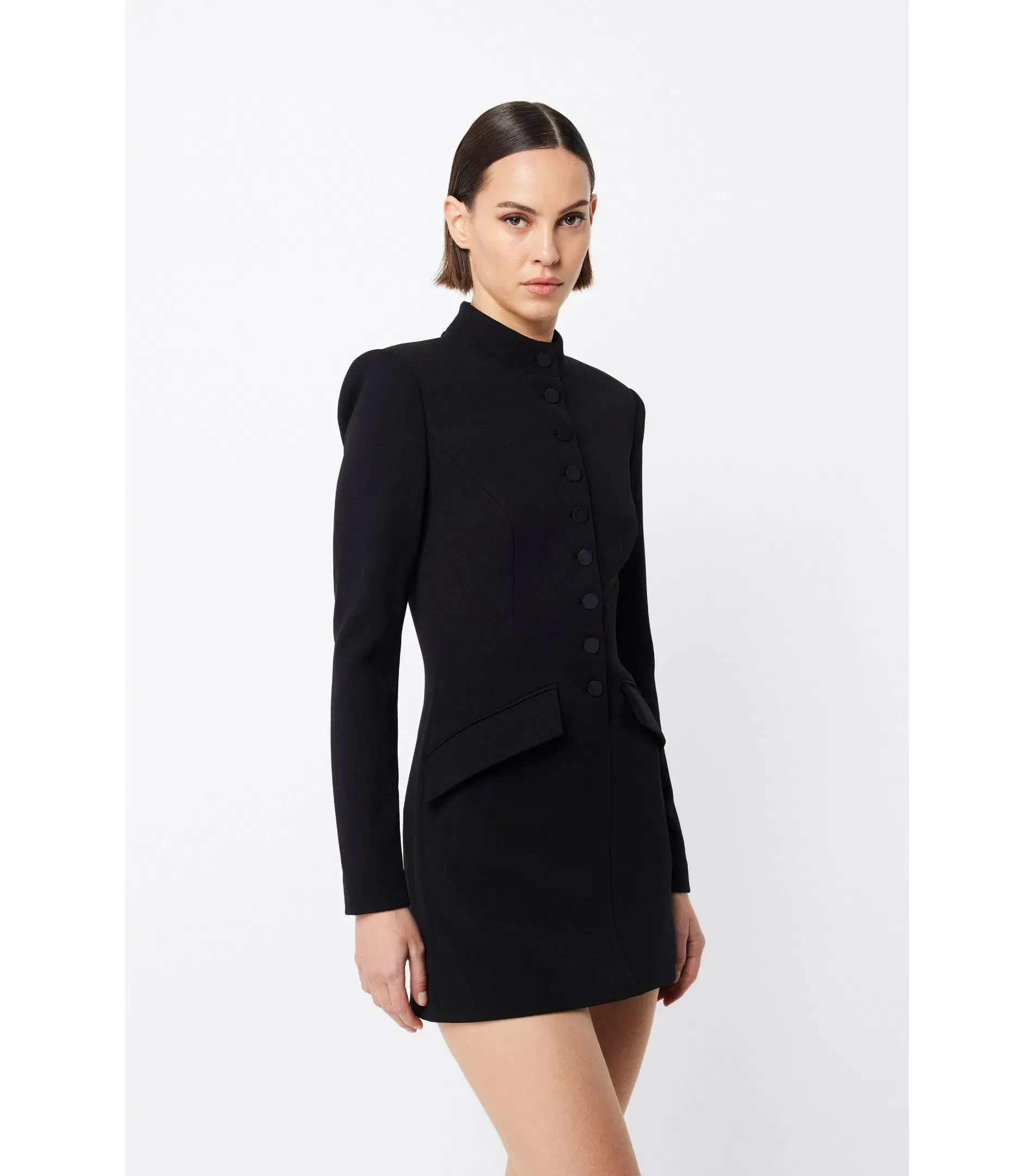 Mossman Network Mini Dress Black Size AU 12  - Image 3