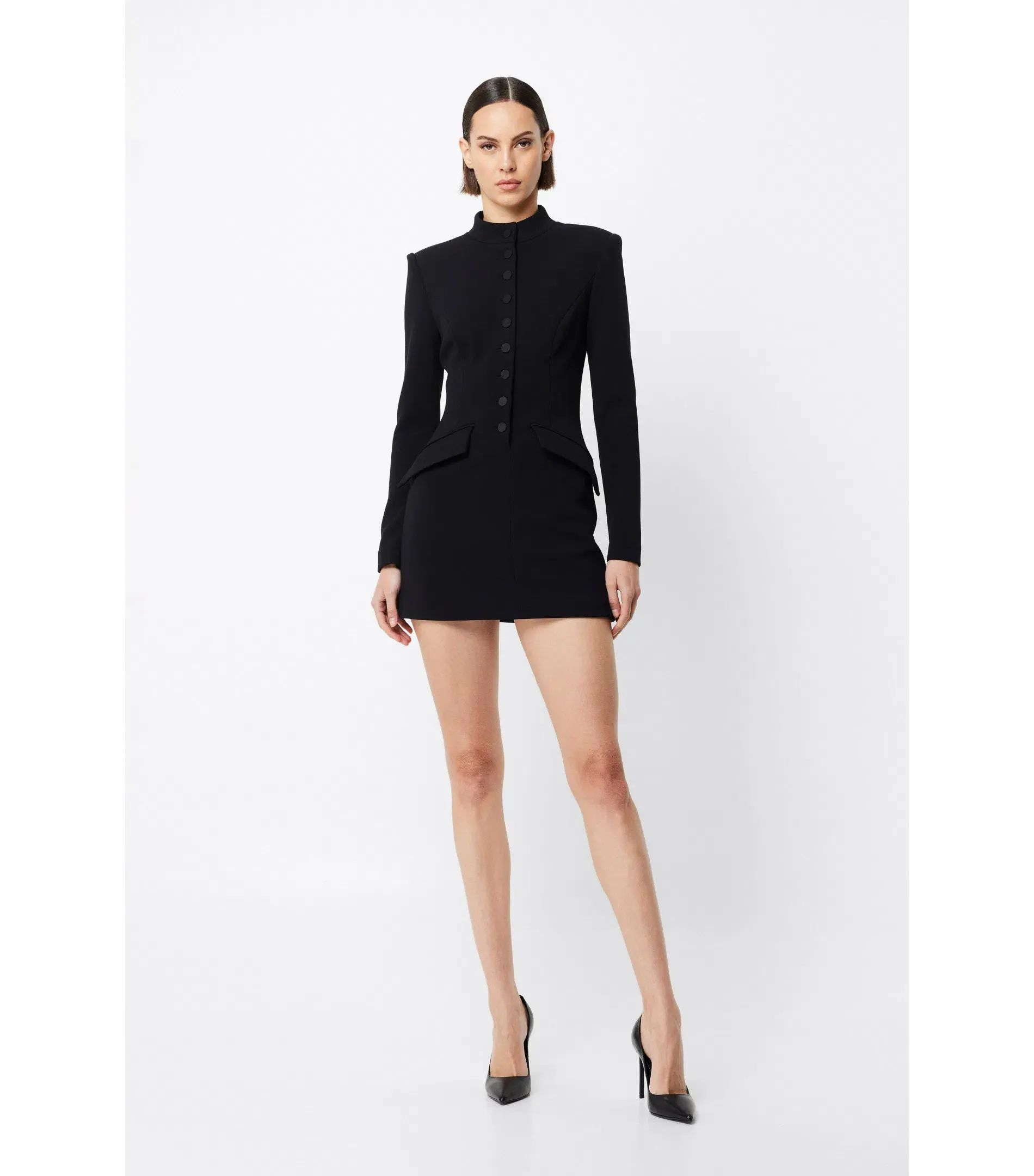 Mossman Network Mini Dress Black Size AU 12  - Image 2